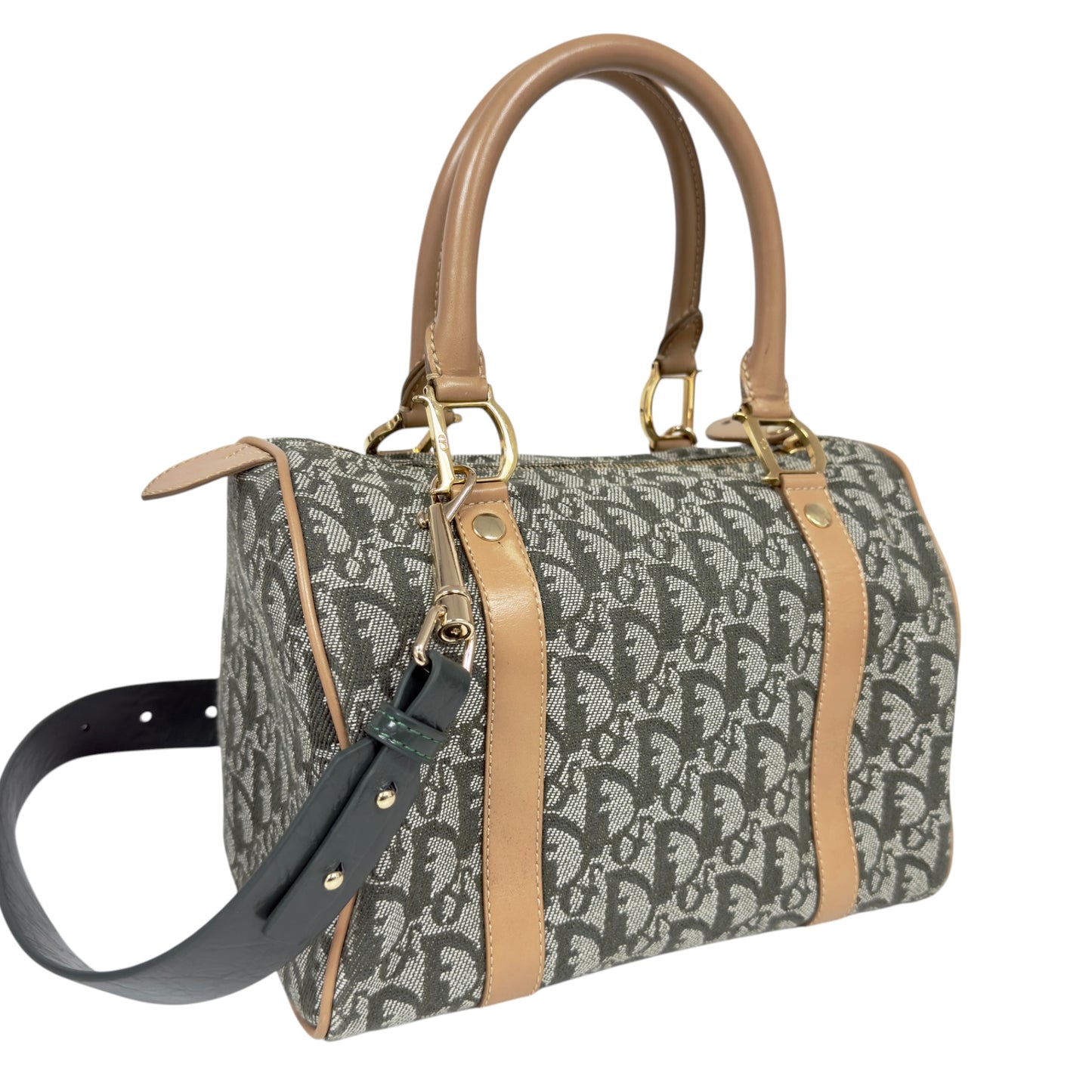 DIOR *自加帶＞送無品牌肩帶* 老花 2用袋