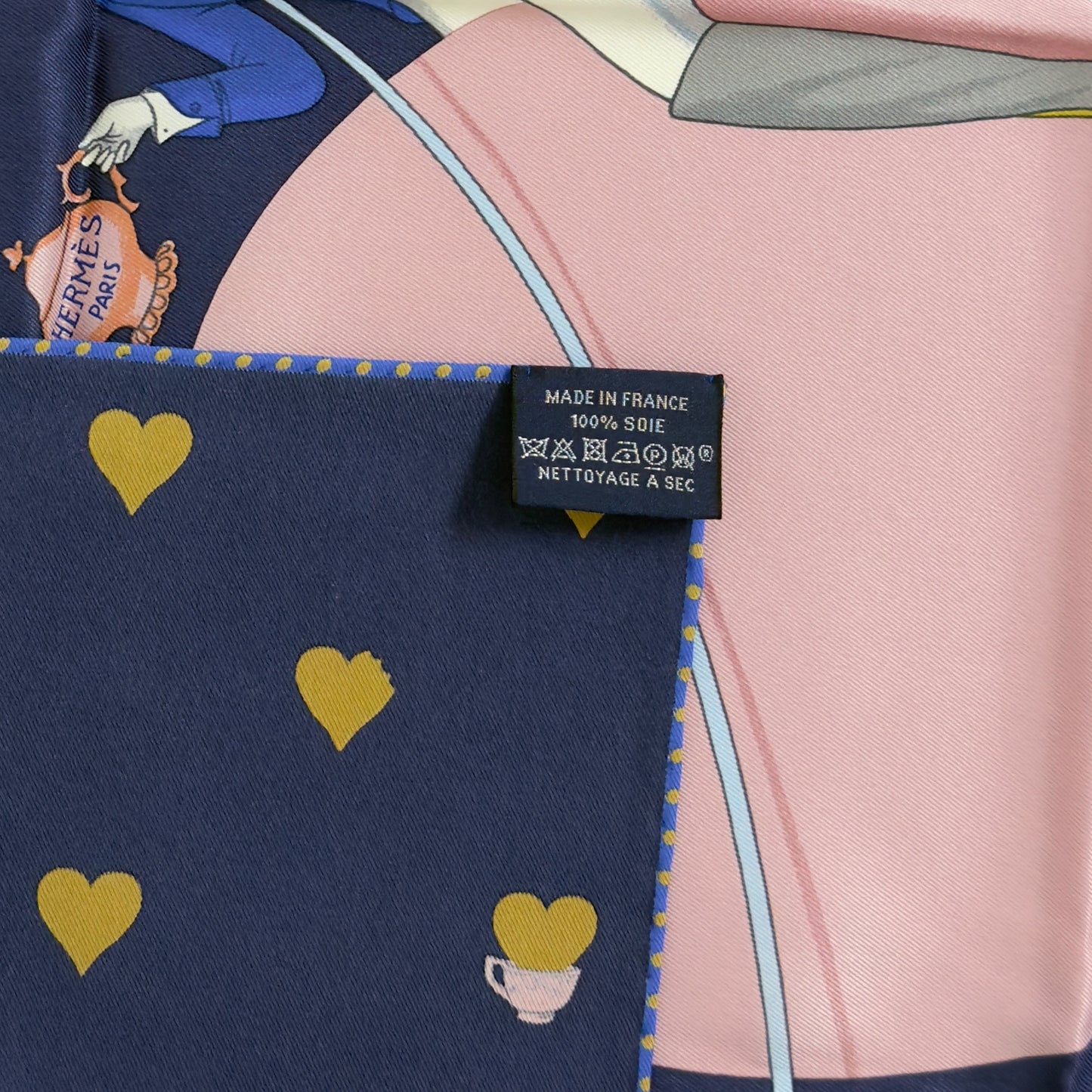 HERMES Tea Time scarf 70 下午茶時光 絲巾