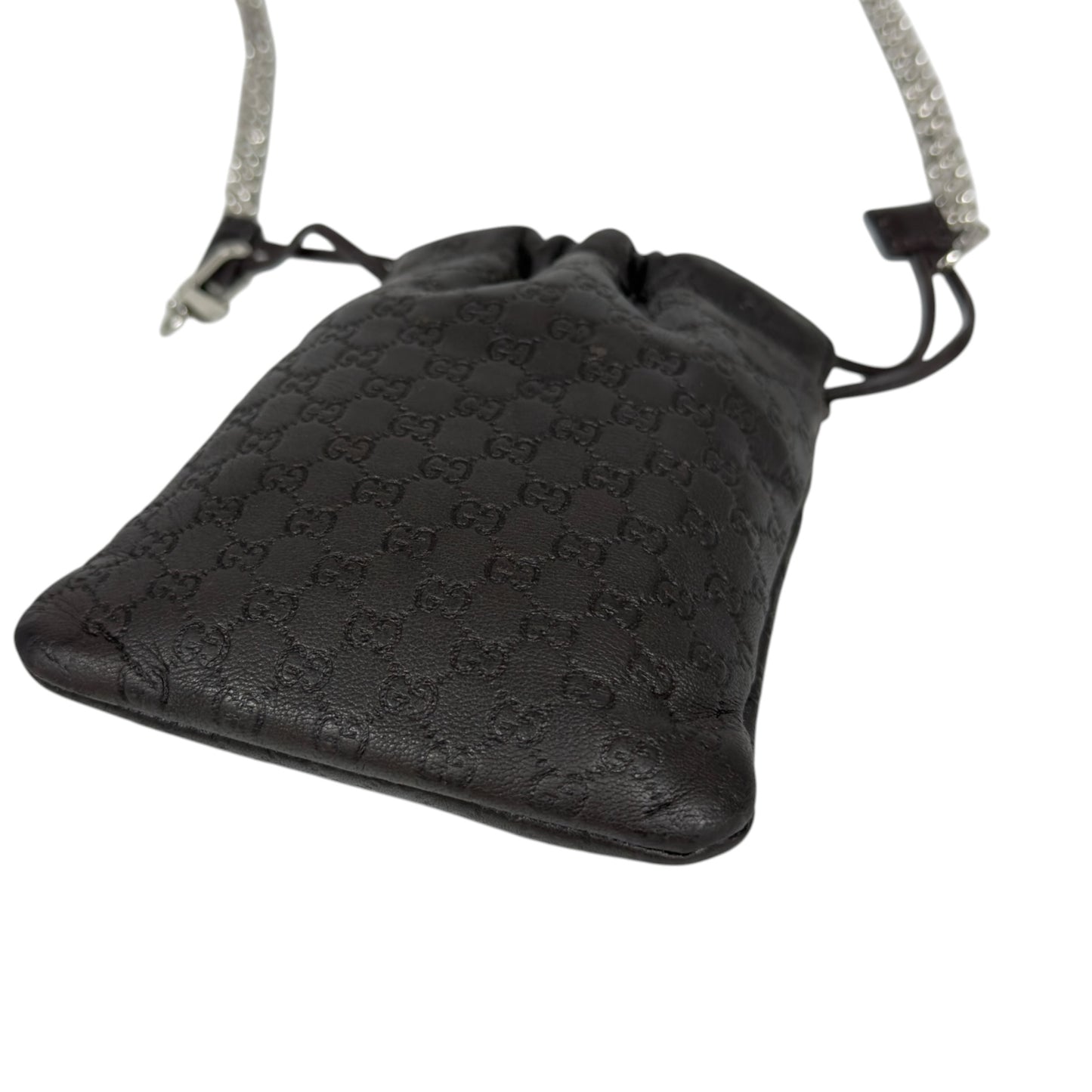GUCCI *自加鏈＞送無品牌鏈帶* GG 斜揹小袋