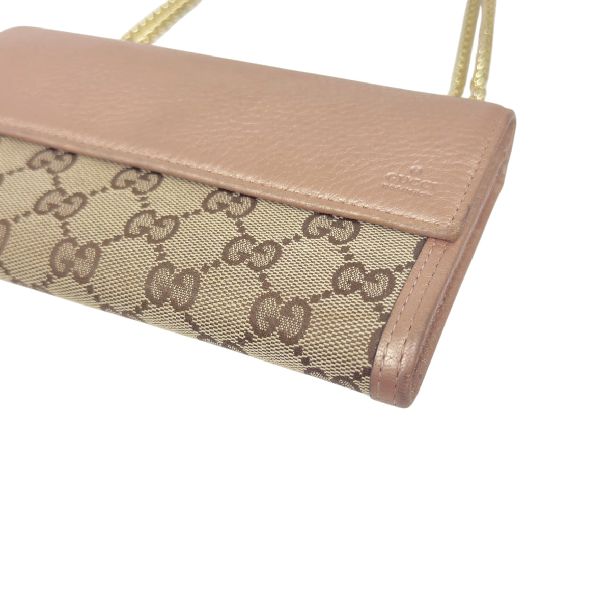 GUCCI *自加鏈＞送無品牌扣＋無品牌鏈帶* 長銀包 WOC