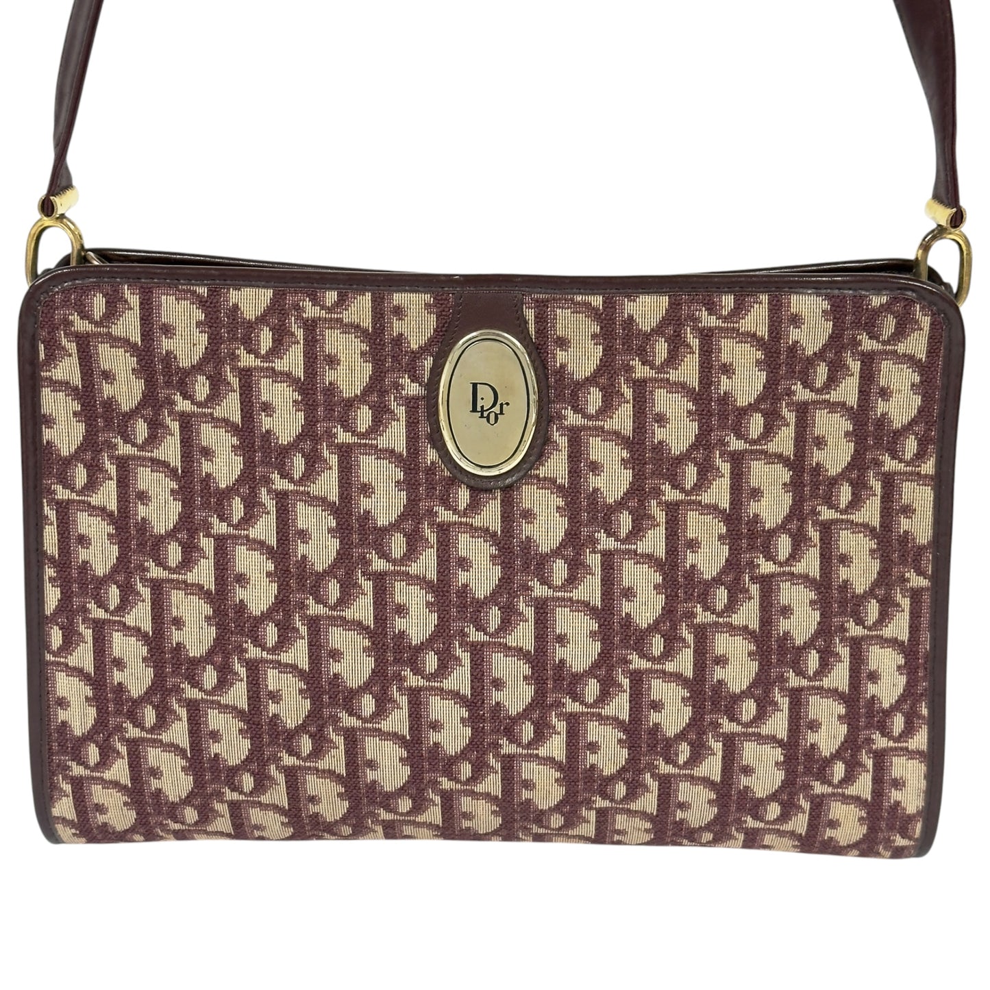 DIOR 中古 Oblique 老花 斜揹袋