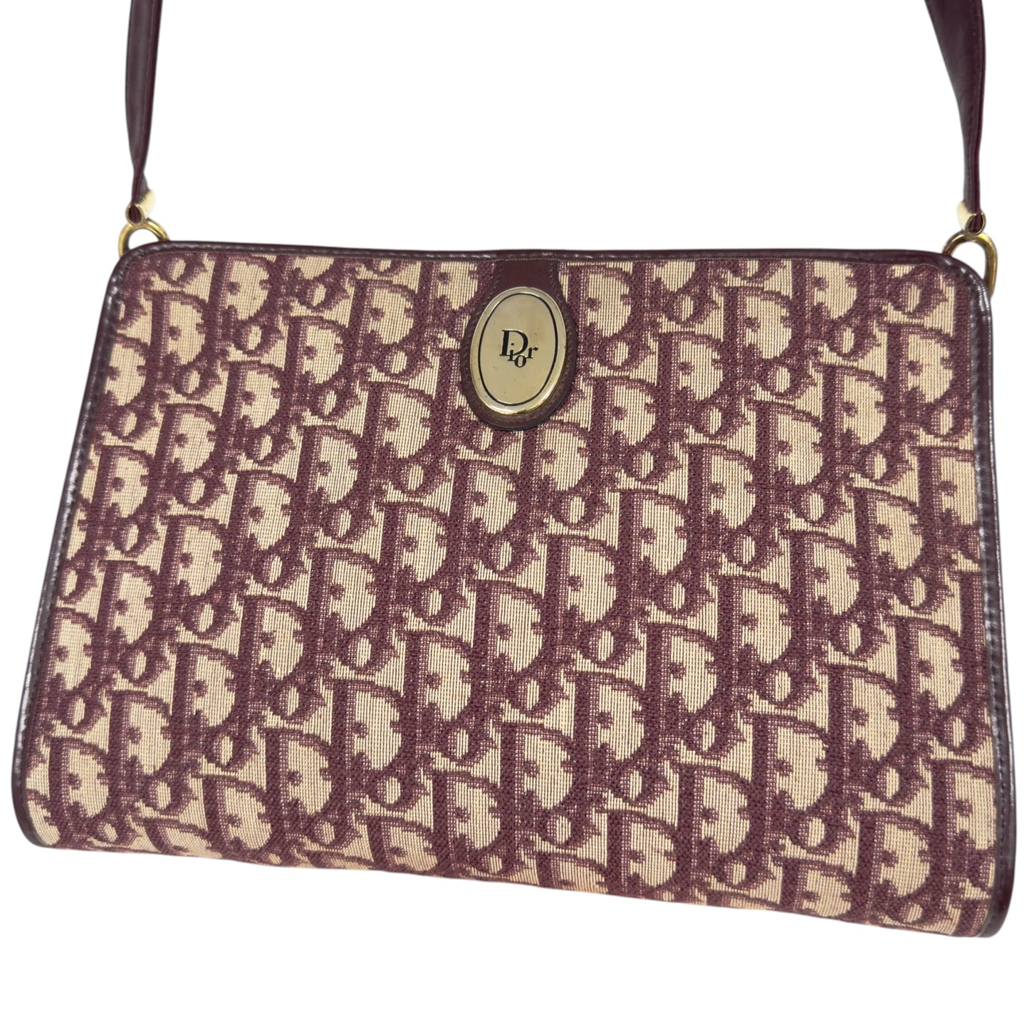 DIOR 中古 Oblique 老花 斜揹袋