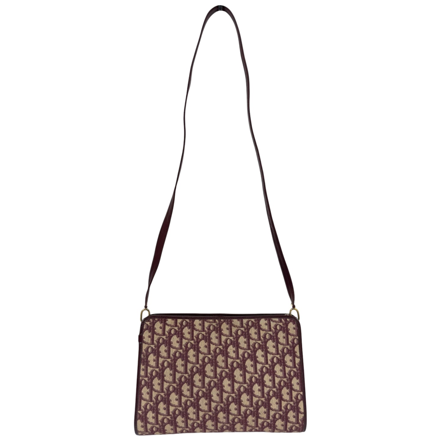 DIOR 中古 Oblique 老花 斜揹袋