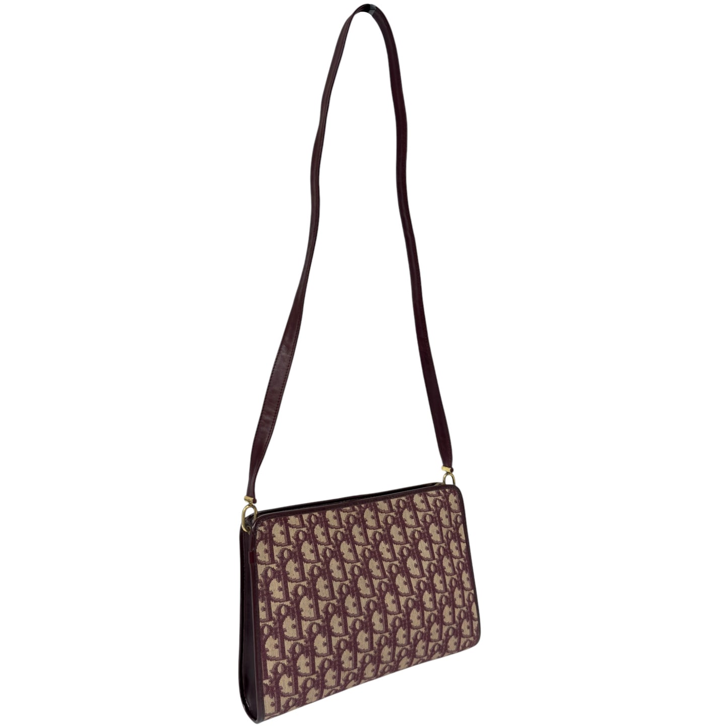 DIOR 中古 Oblique 老花 斜揹袋