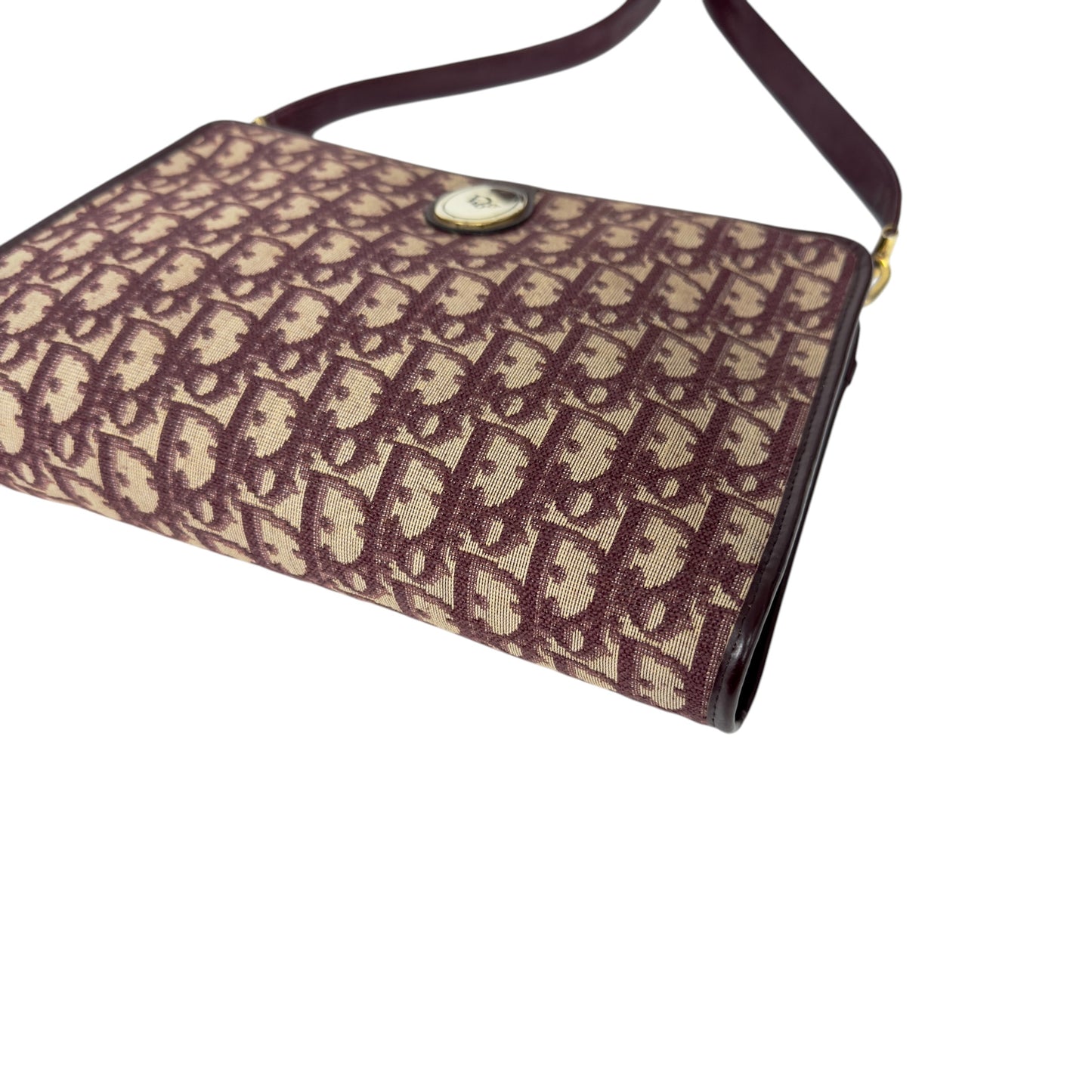 DIOR 中古 Oblique 老花 斜揹袋
