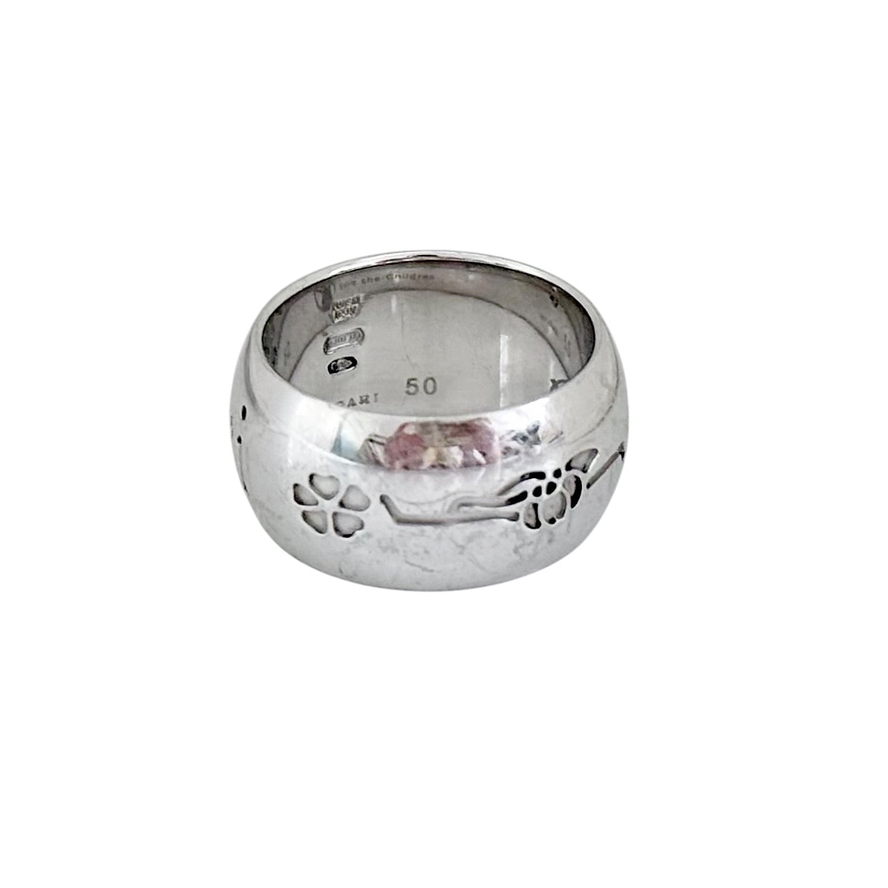 BVLGARI *送無品牌頸鏈* 純銀 戒指 / 吊咀