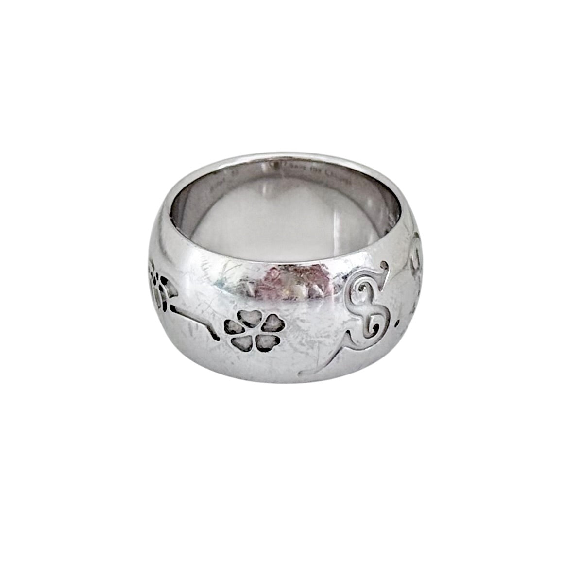 BVLGARI *送無品牌頸鏈* 純銀 戒指 / 吊咀