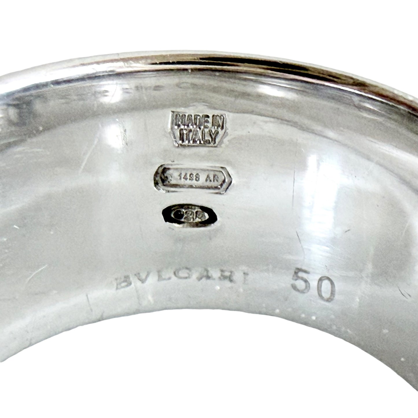 BVLGARI *送無品牌頸鏈* 純銀 戒指 / 吊咀