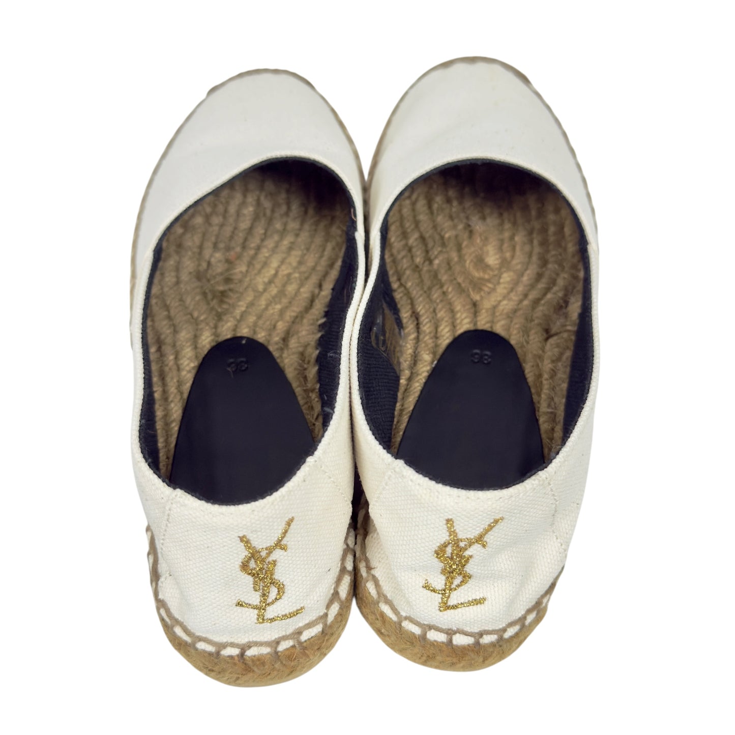 SAINT LAURENT YSL 草編鞋
