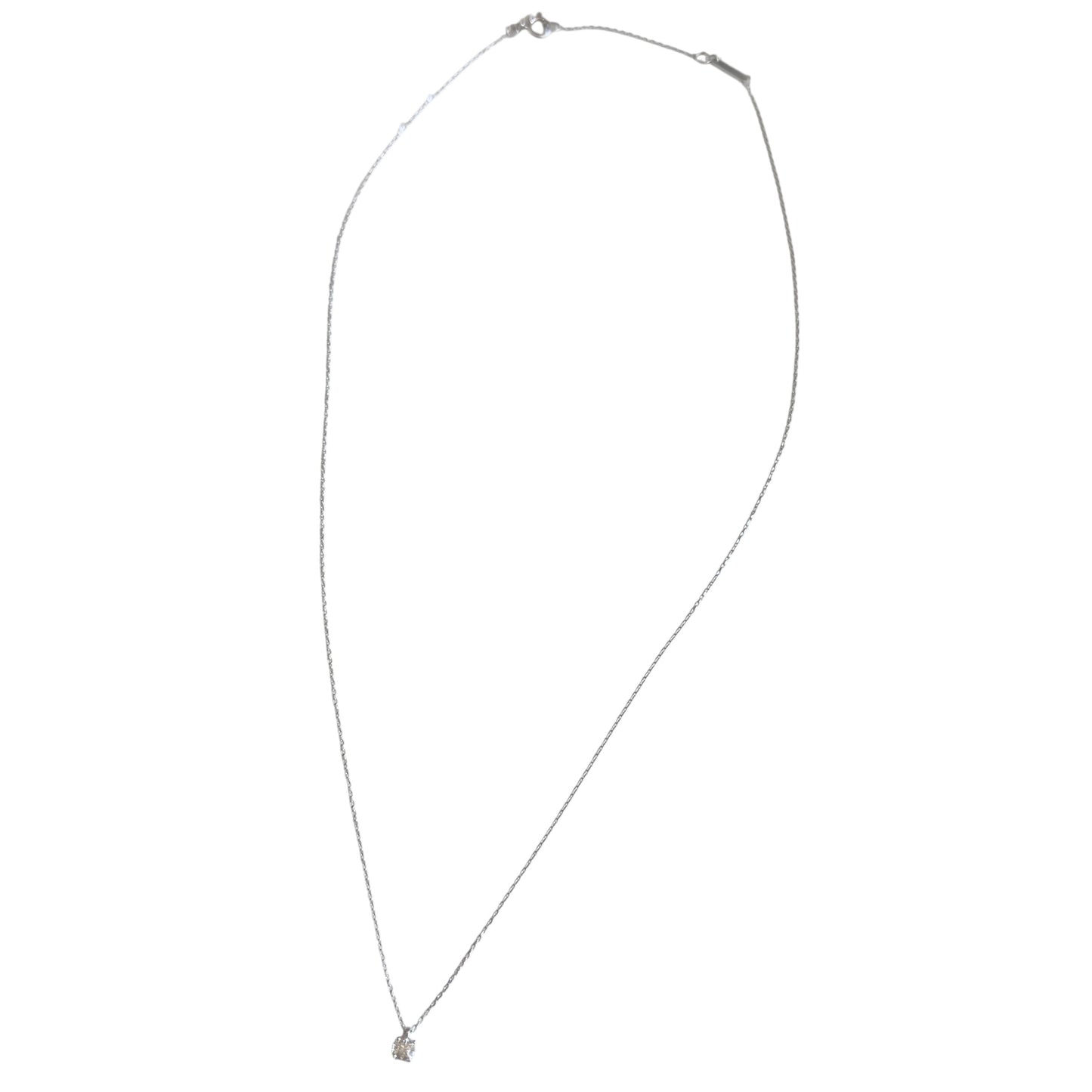 謝瑞麟 18K白金 15分 鑽石💎 頸鏈