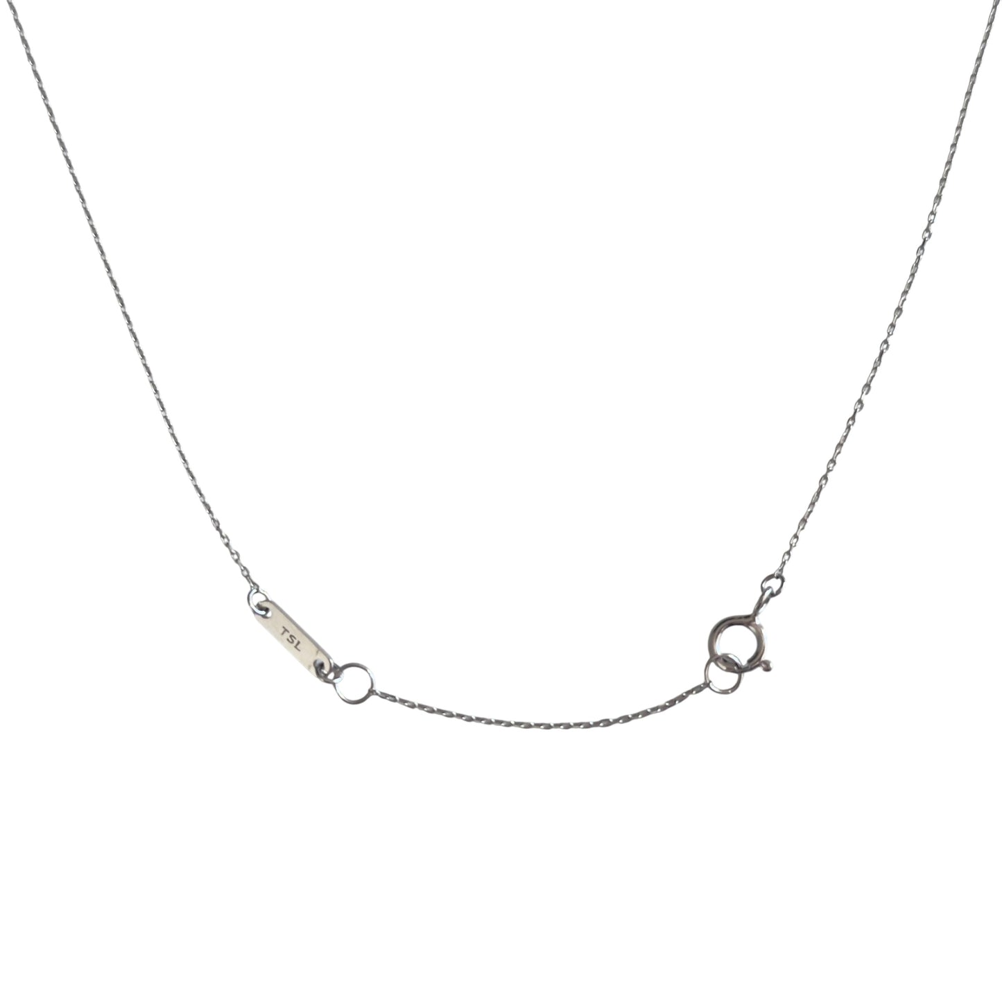 謝瑞麟 18K白金 15分 鑽石💎 頸鏈