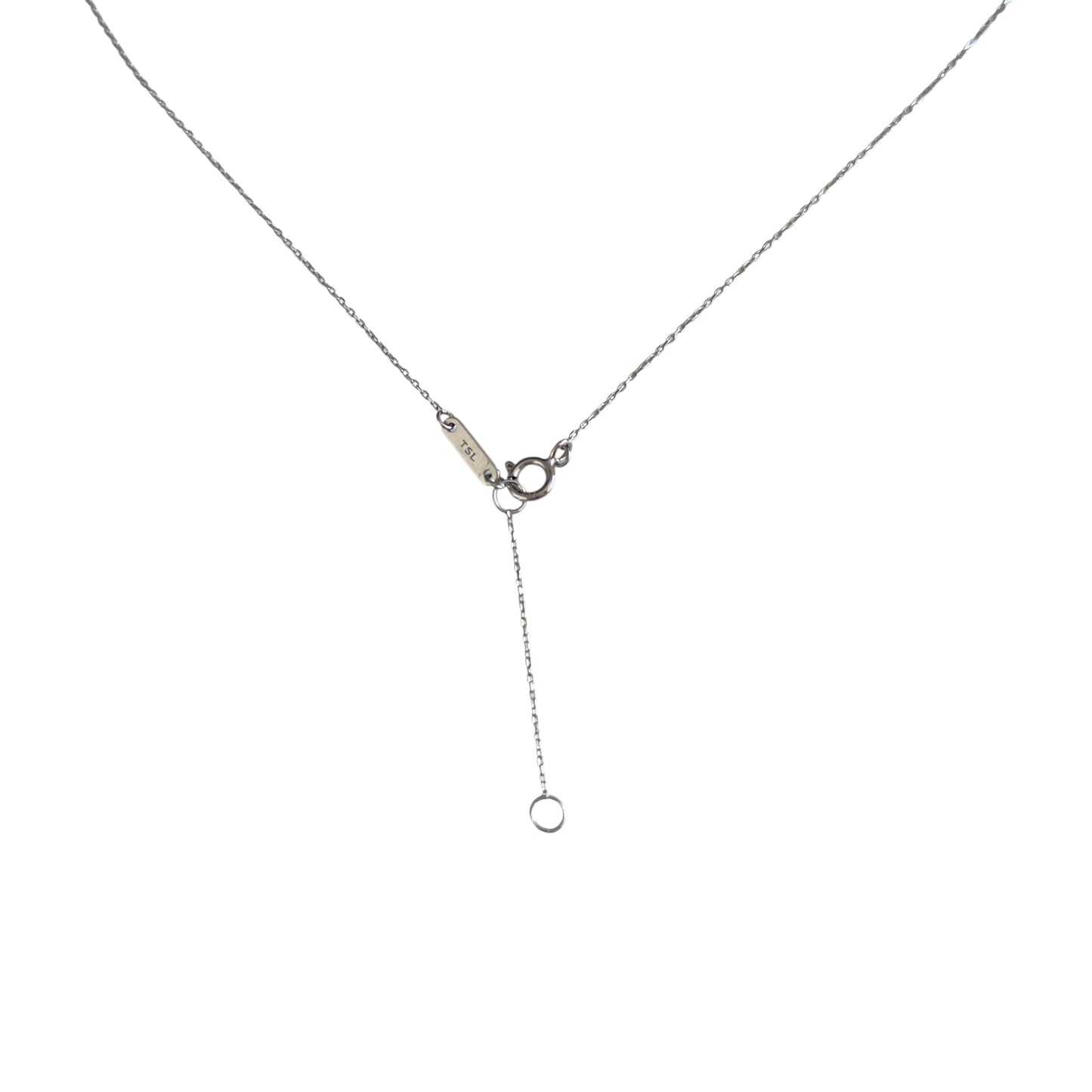 謝瑞麟 18K白金 15分 鑽石💎 頸鏈