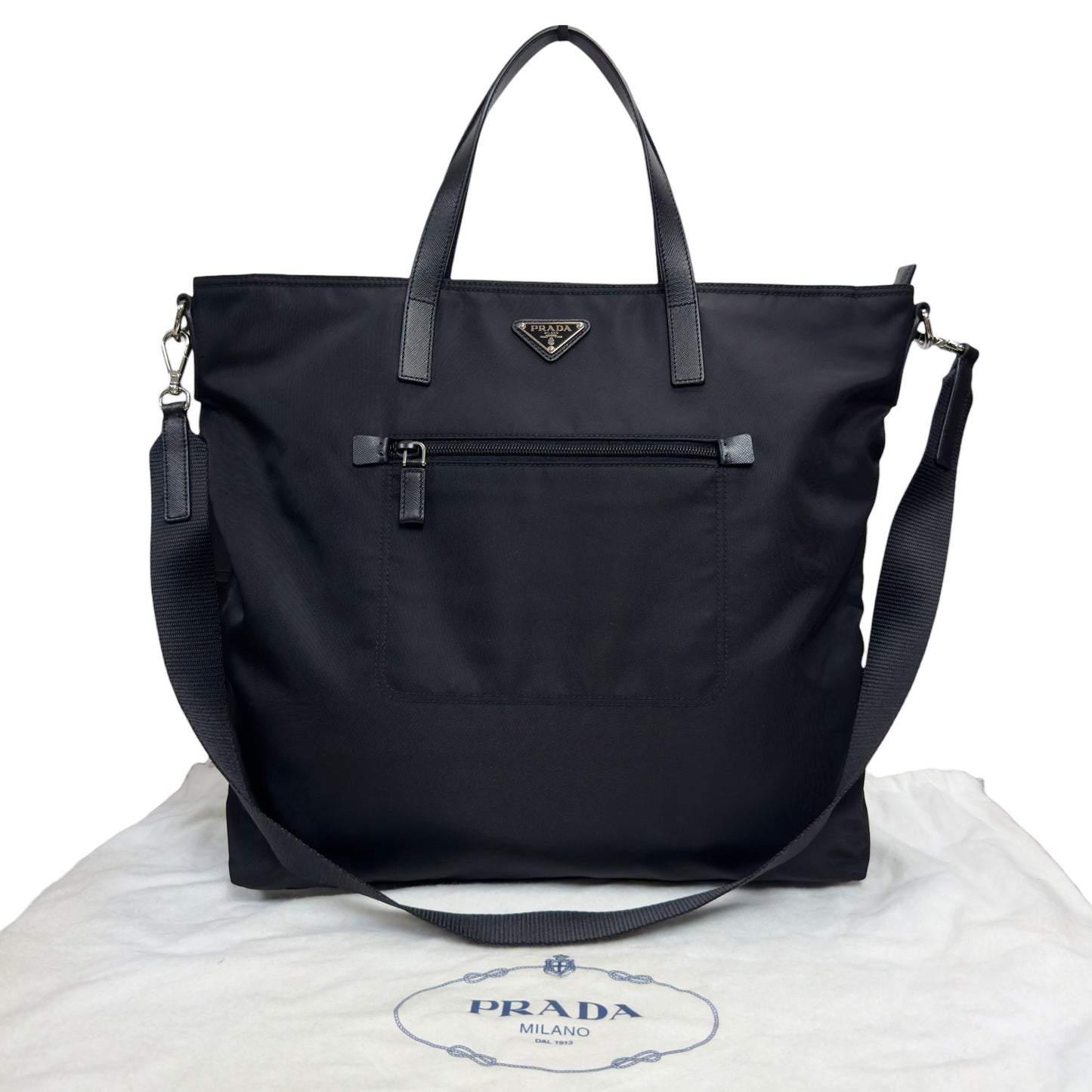 PRADA 三角標 2用袋