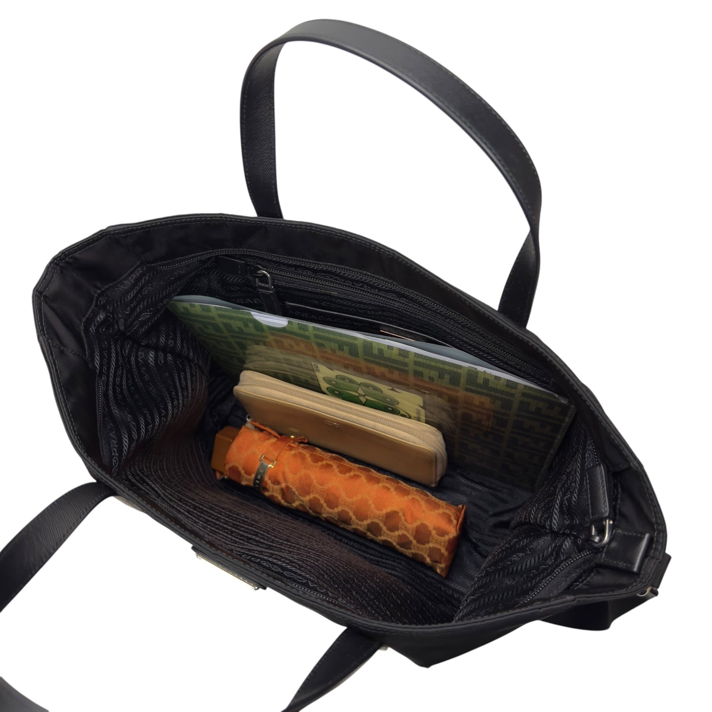 PRADA 三角標 2用袋