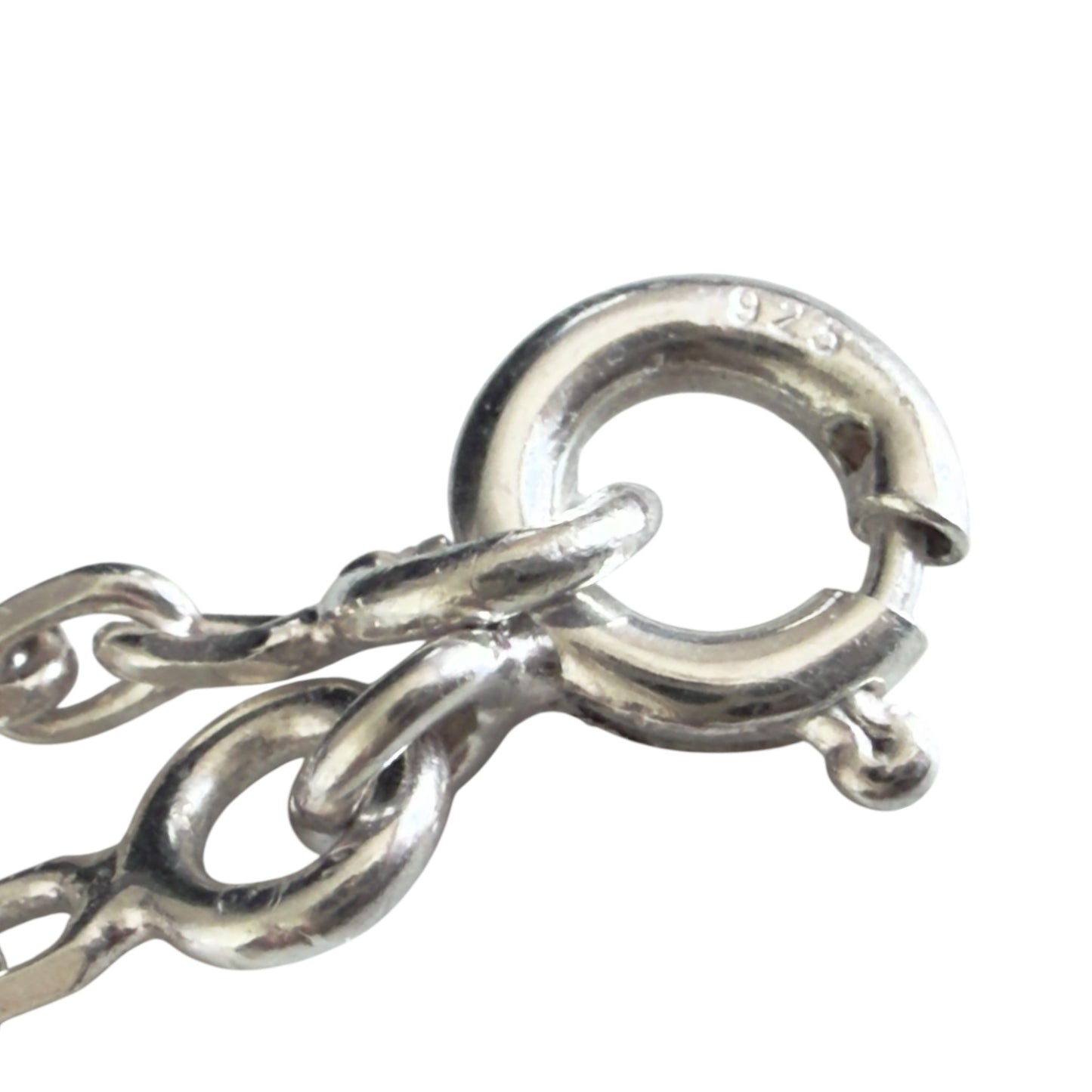 HERMES Eclipse Evelyne 18K金配925純銀 頸鏈