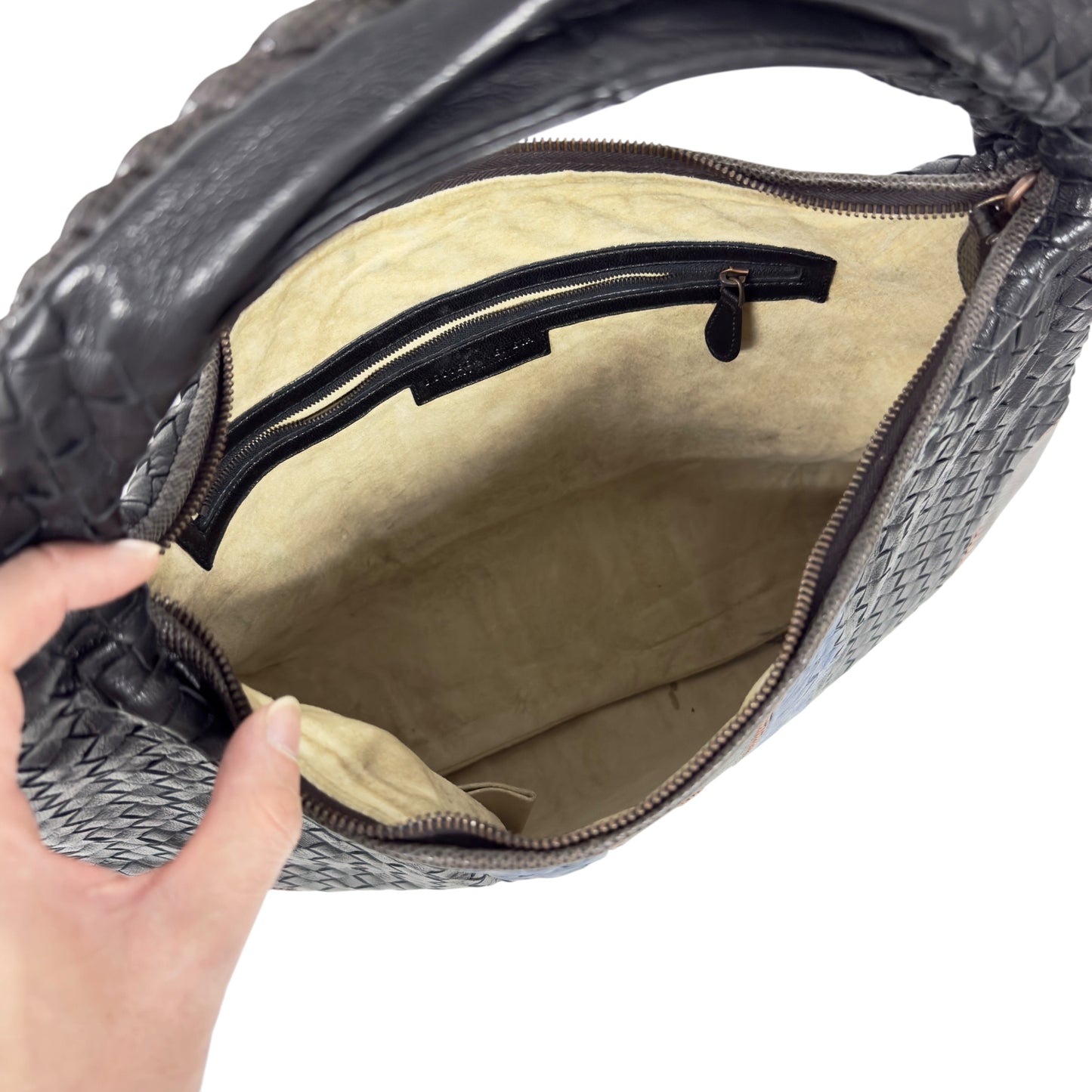 BOTTEGA VENETA Veneta 織皮 肩背包