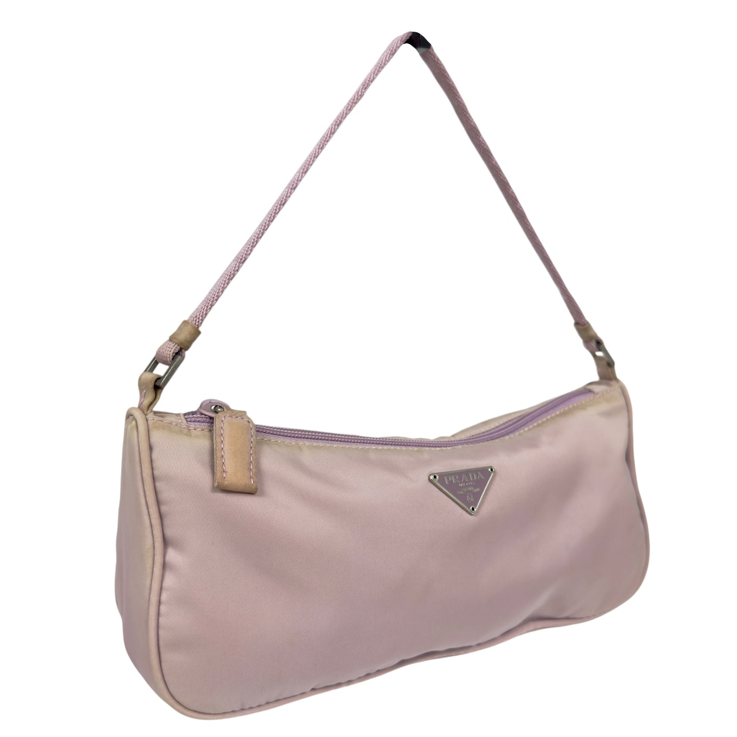 PRADA 中古 三角標 肩背包