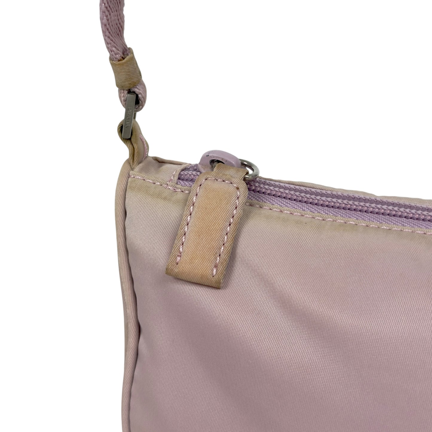 PRADA 中古 三角標 肩背包