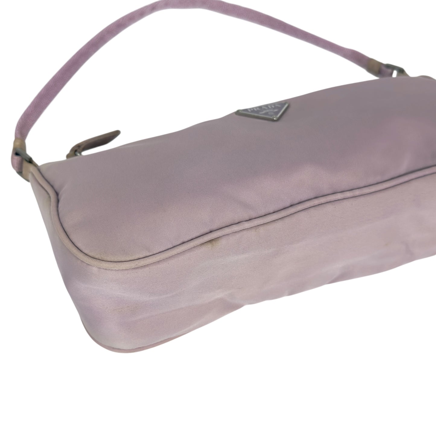 PRADA 中古 三角標 肩背包