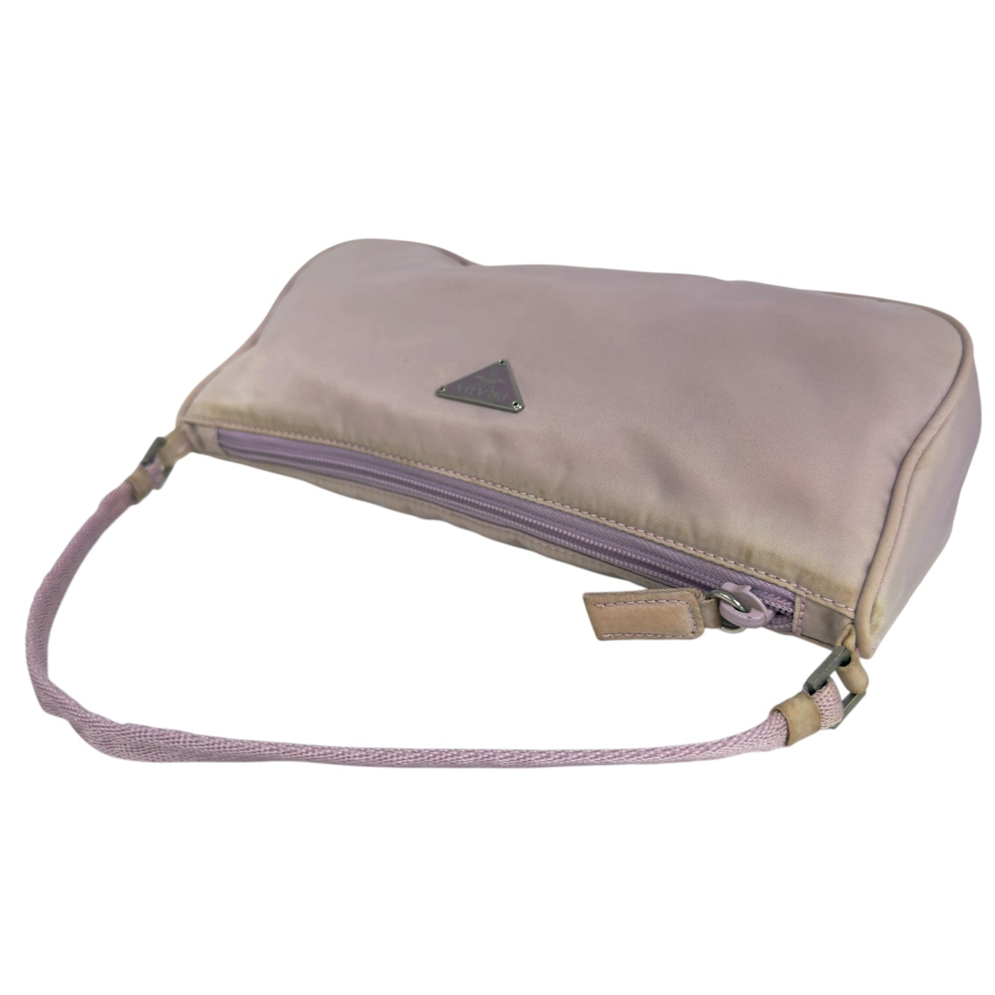 PRADA 中古 三角標 肩背包