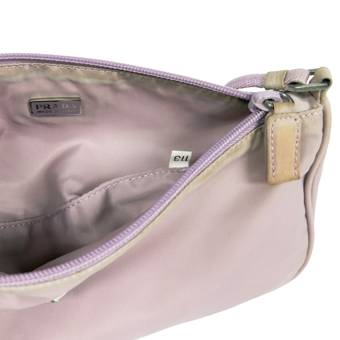 PRADA 中古 三角標 肩背包
