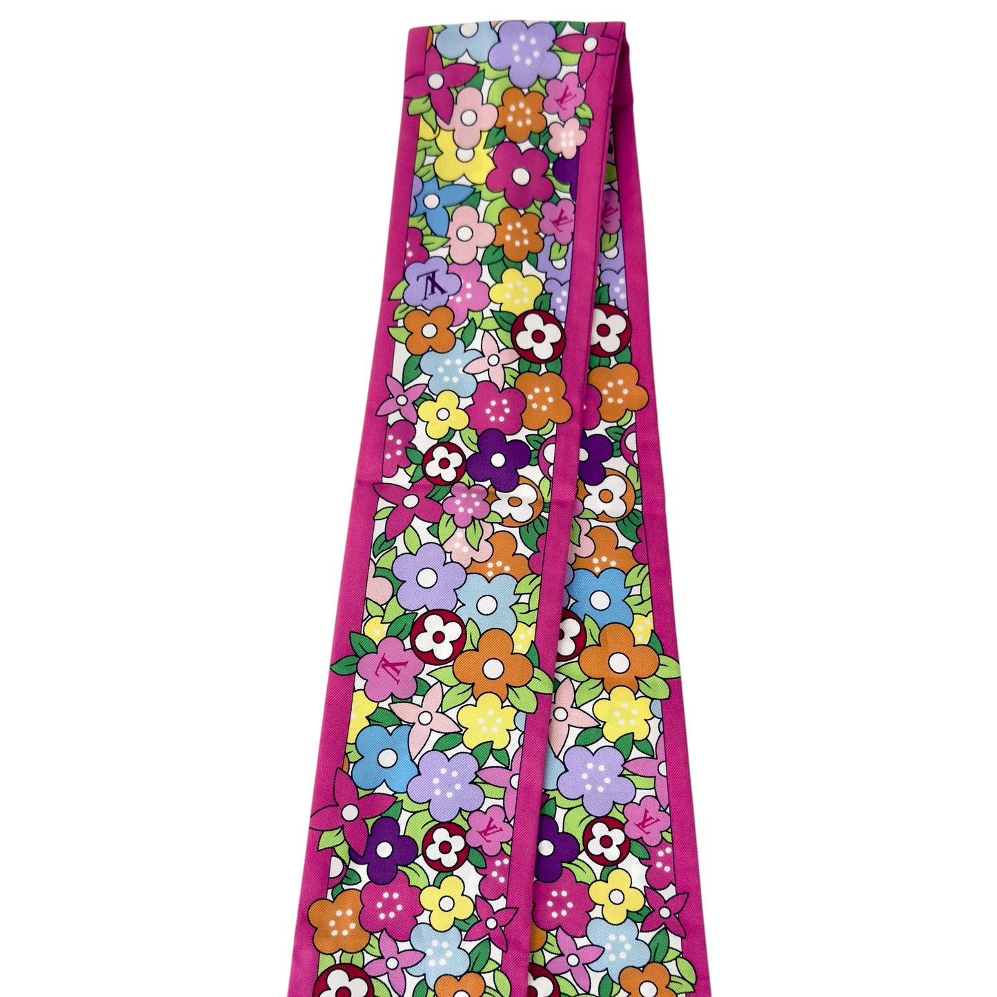 LOUIS VUITTON Bandeau 幼絲巾