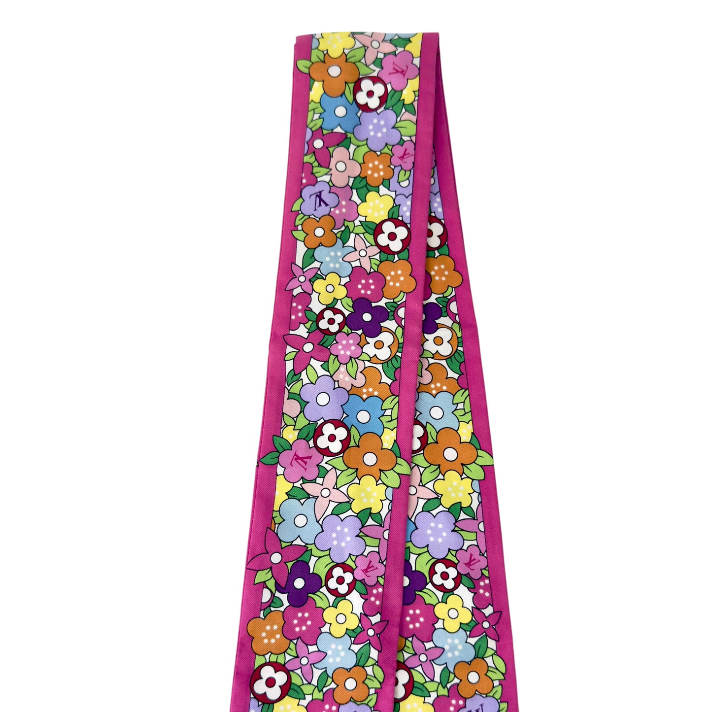 LOUIS VUITTON Bandeau 幼絲巾