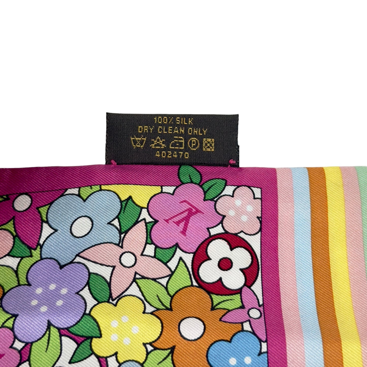 LOUIS VUITTON Bandeau 幼絲巾