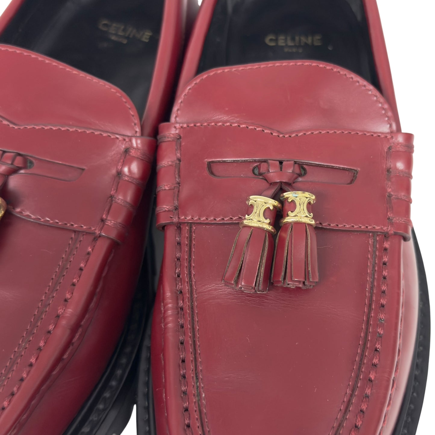 CELINE 凱旋門 平底鞋