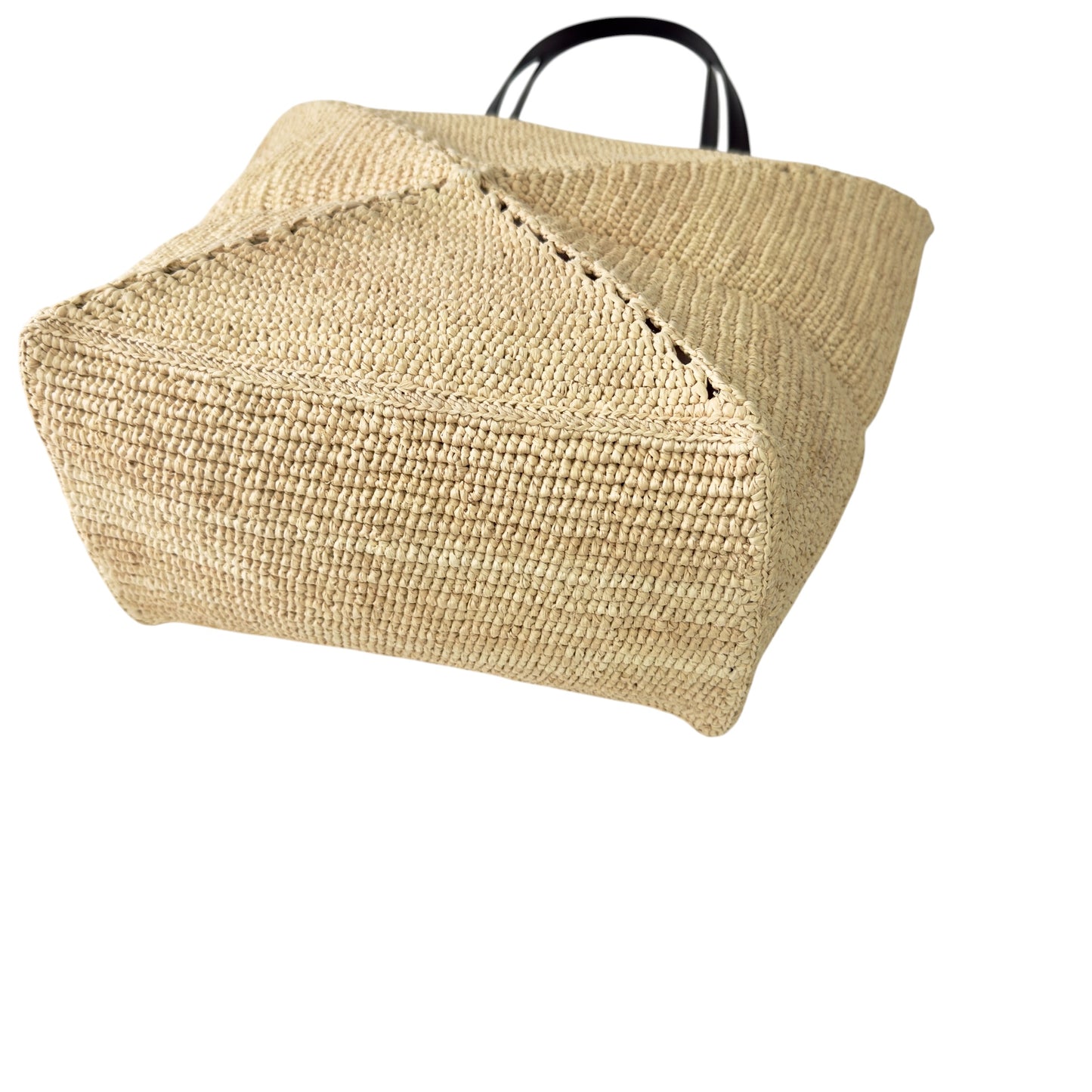 LOEWE Puzzle Fold 草編 肩背包