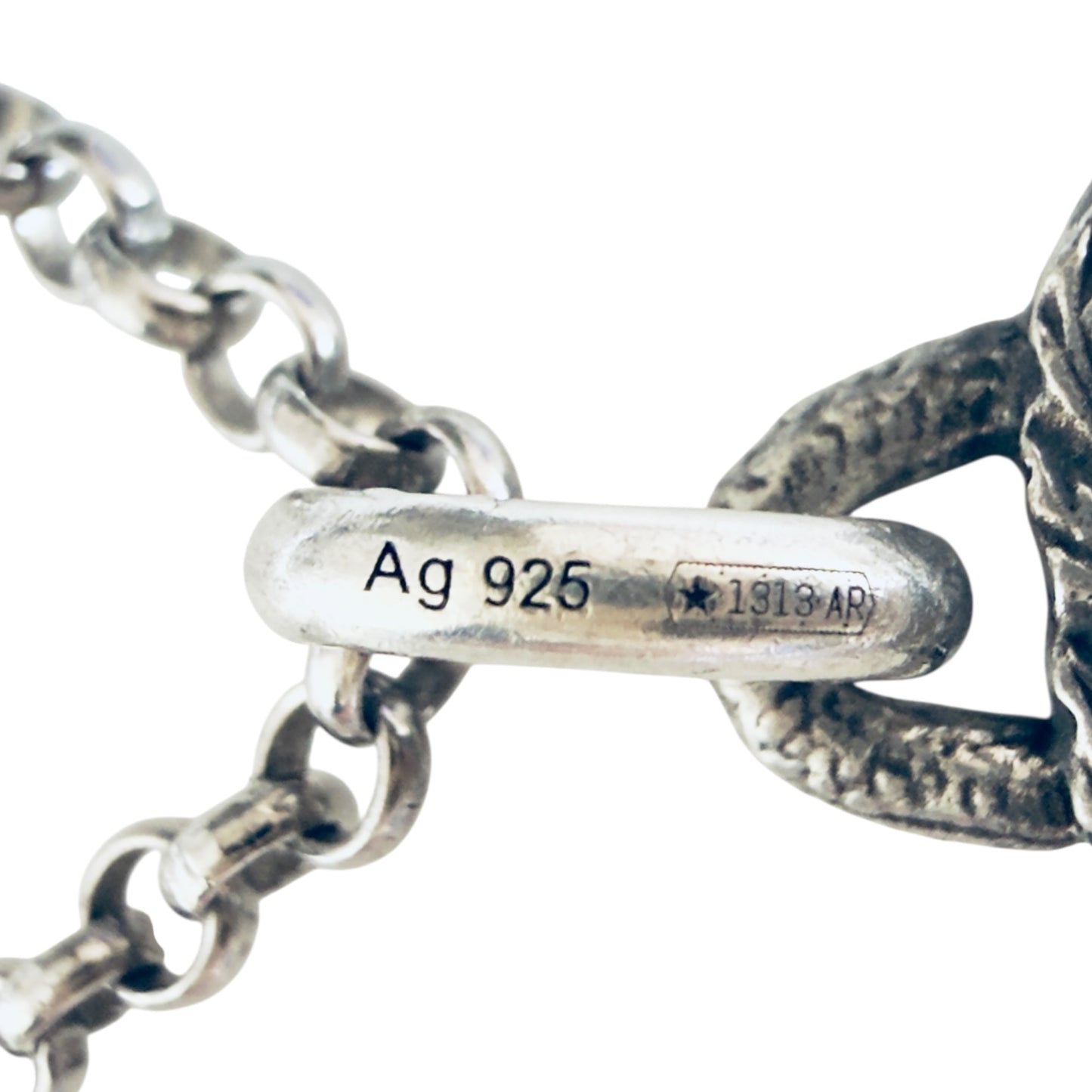 GUCCI Interlocking G 純銀 頸鏈