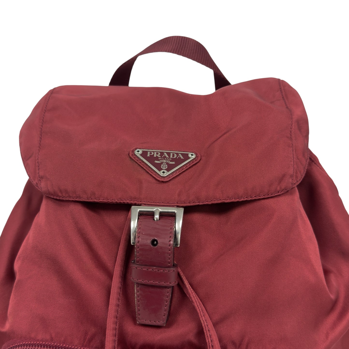 PRADA 中古 三角標 背包
