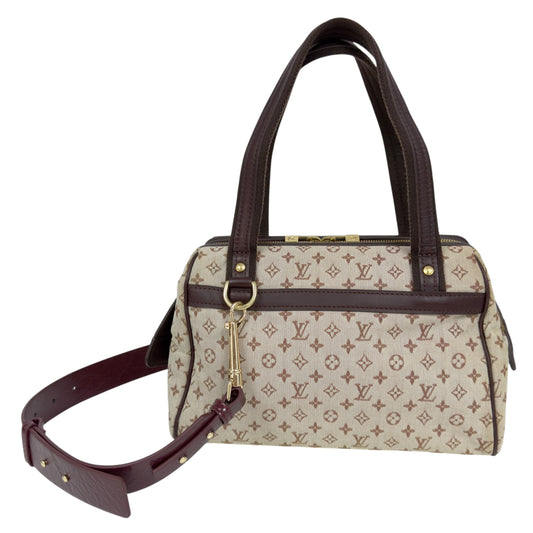 LOUIS VUITTON *自加帶＞送無品牌肩帶* Josephine 老花 2用袋