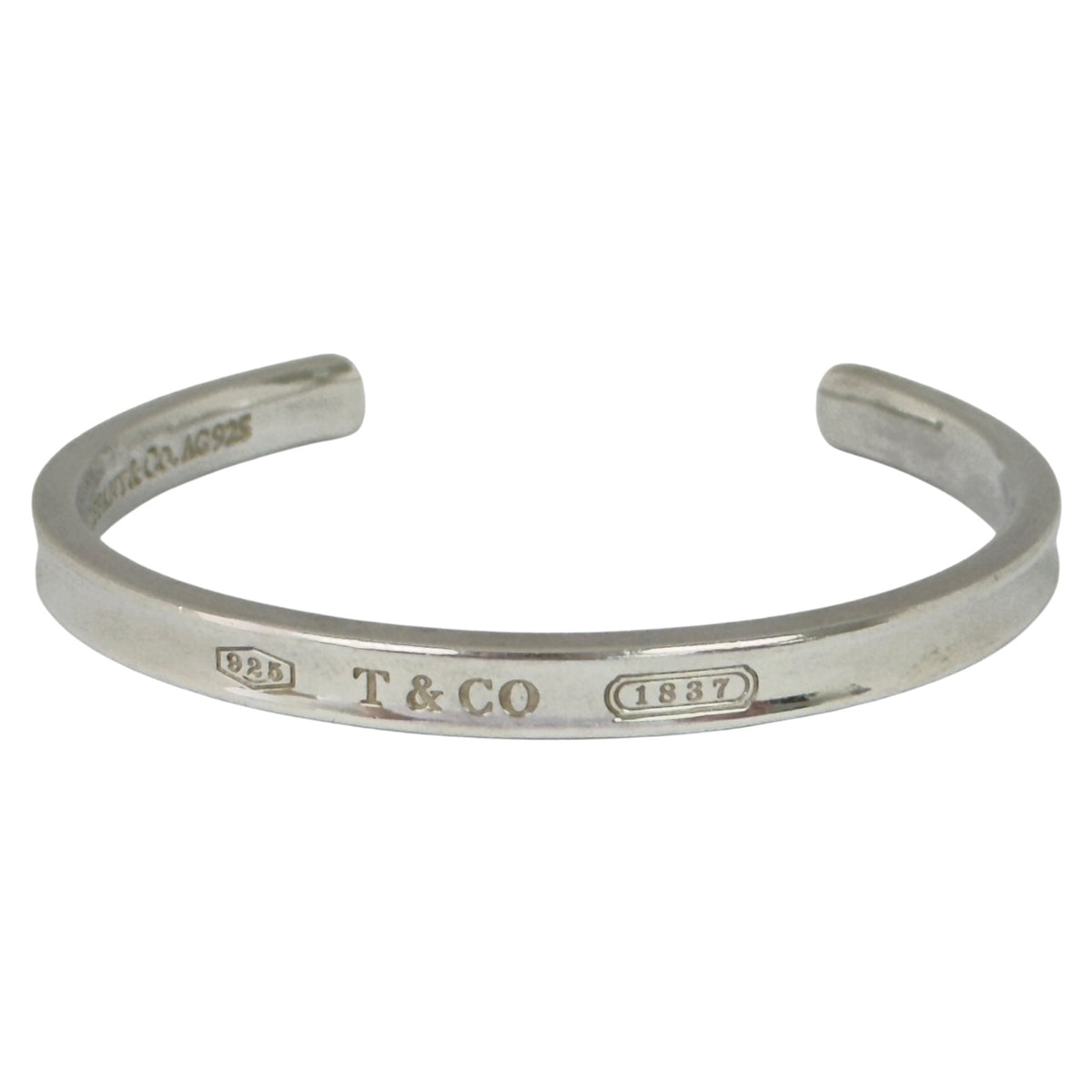 TIFFANY & CO. 1837 純銀 開口手環