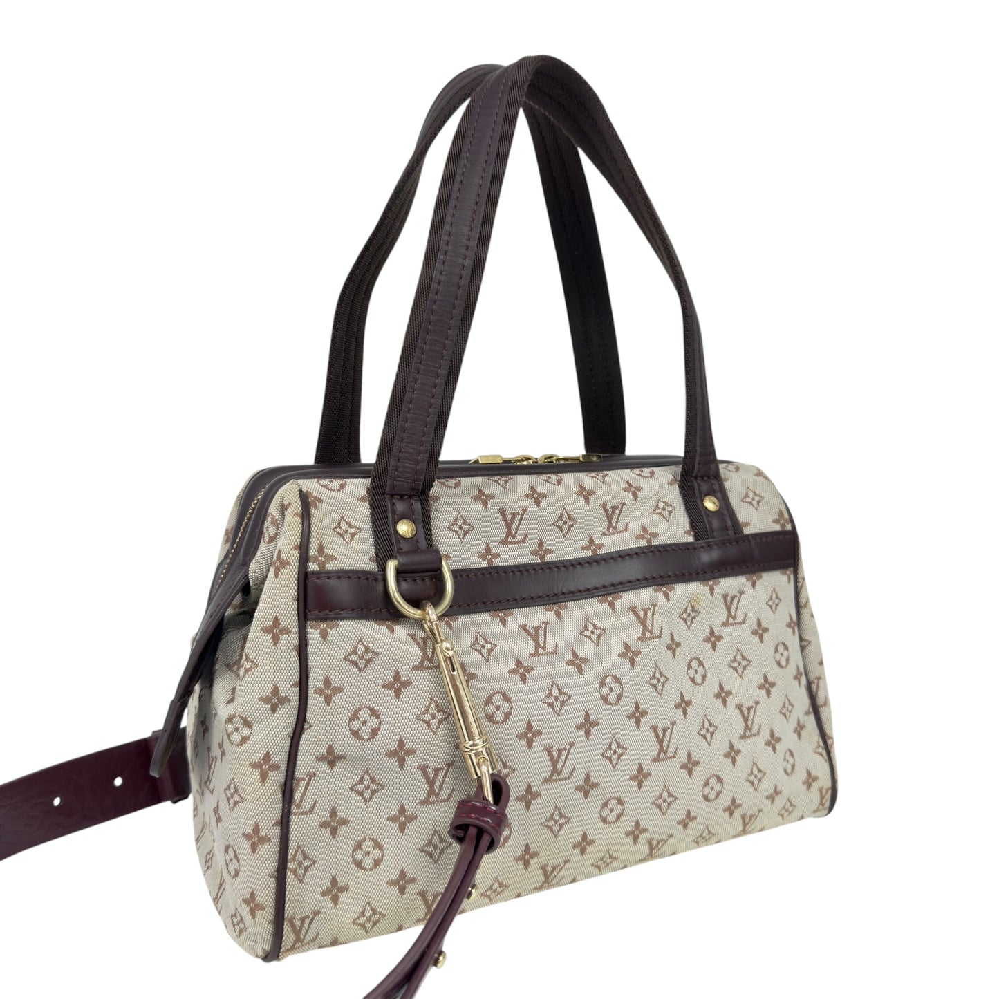 LOUIS VUITTON *自加帶＞送無品牌肩帶* Josephine 老花 2用袋