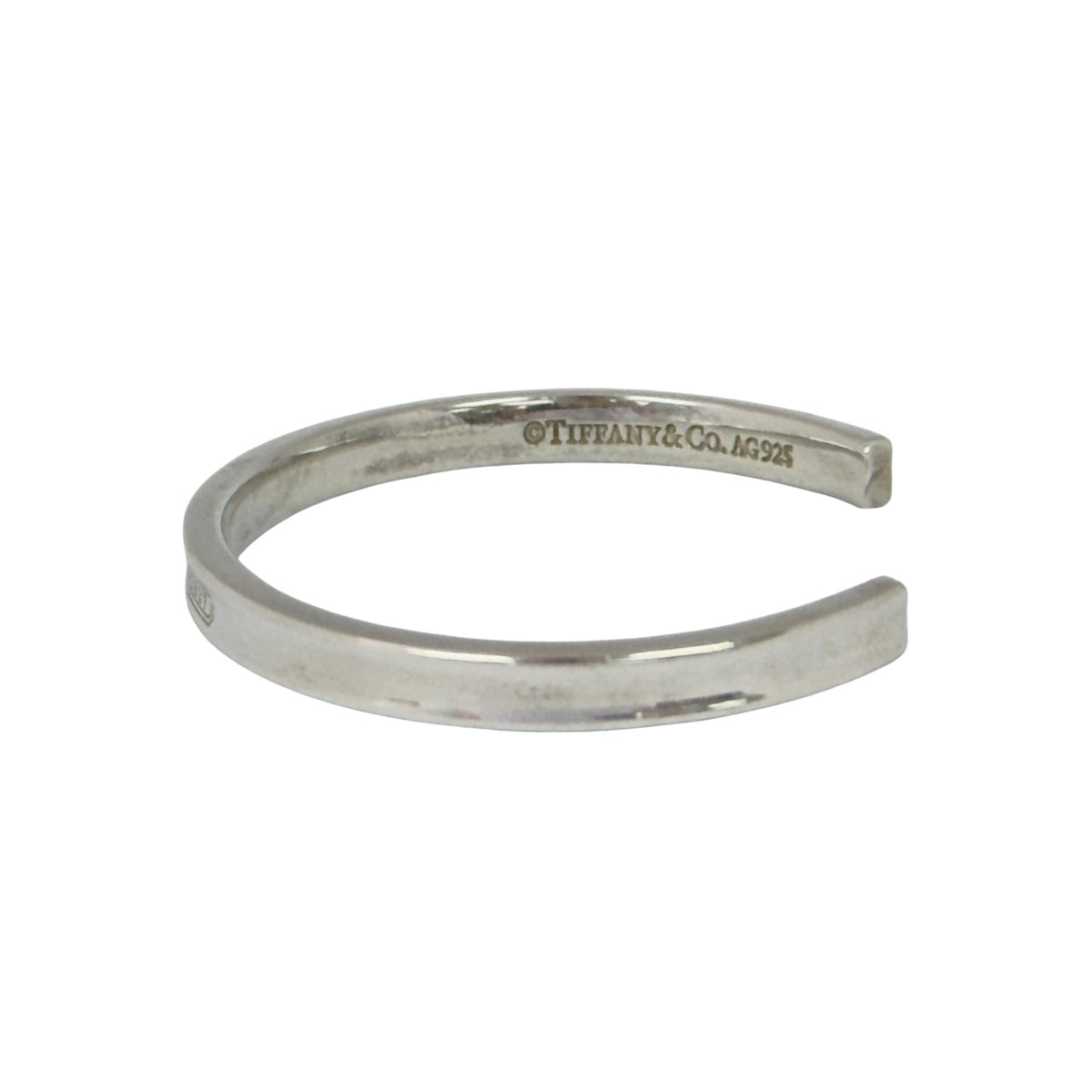 TIFFANY & CO. 1837 純銀 開口手環