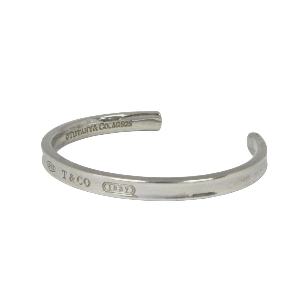TIFFANY & CO. 1837 純銀 開口手環
