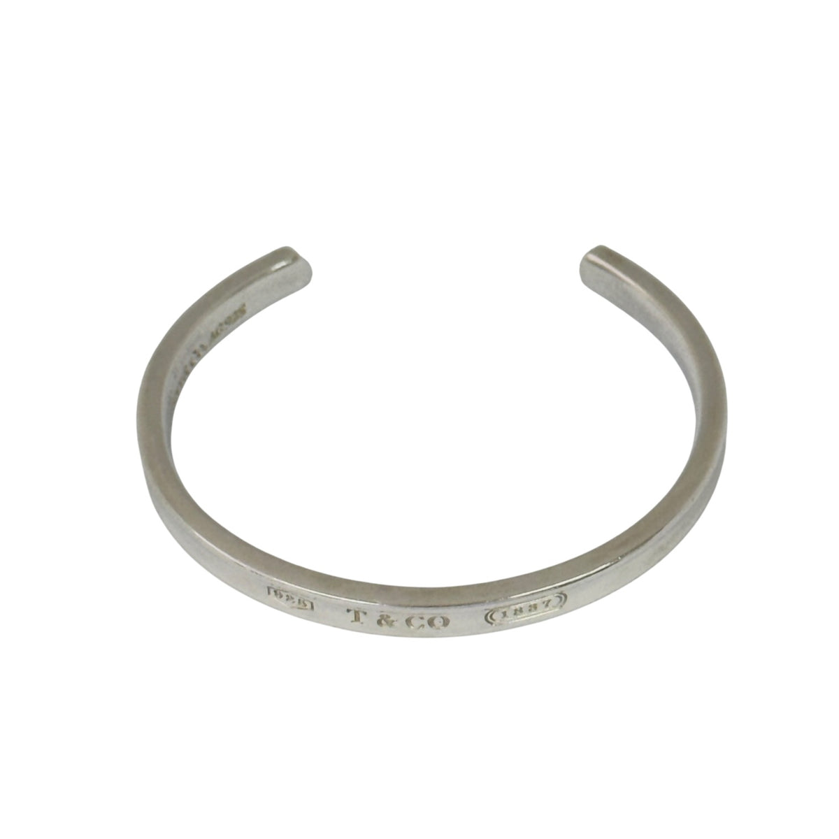 TIFFANY & CO. 1837 純銀 開口手環
