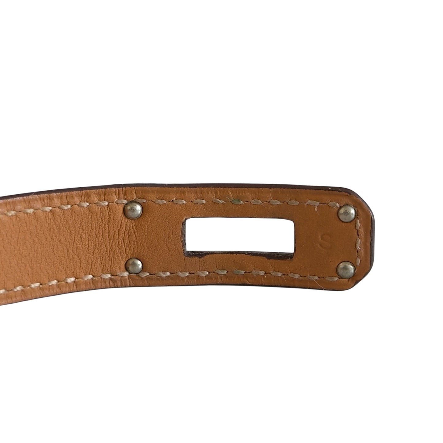 HERMES Kelly 雙圈 皮手帶 框O刻