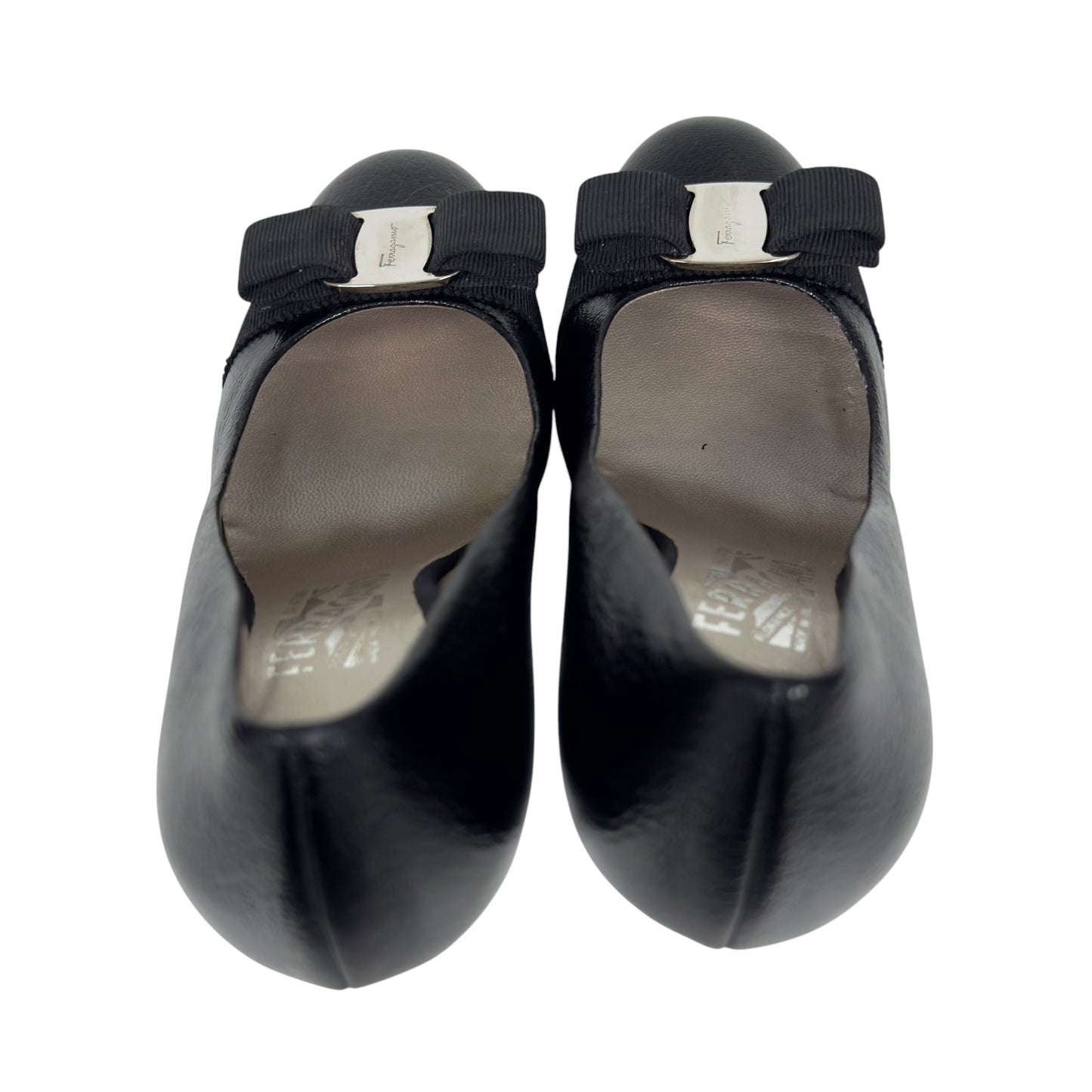 SALVATORE FERRAGAMO Vara 蝴蝶結 高踭鞋 80MM