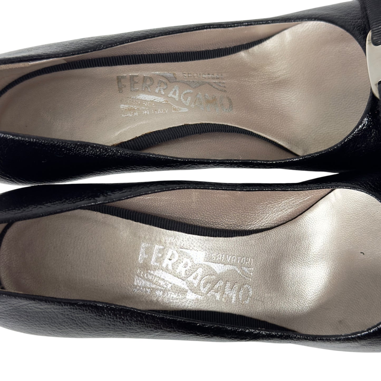 SALVATORE FERRAGAMO Vara 蝴蝶結 高踭鞋 80MM