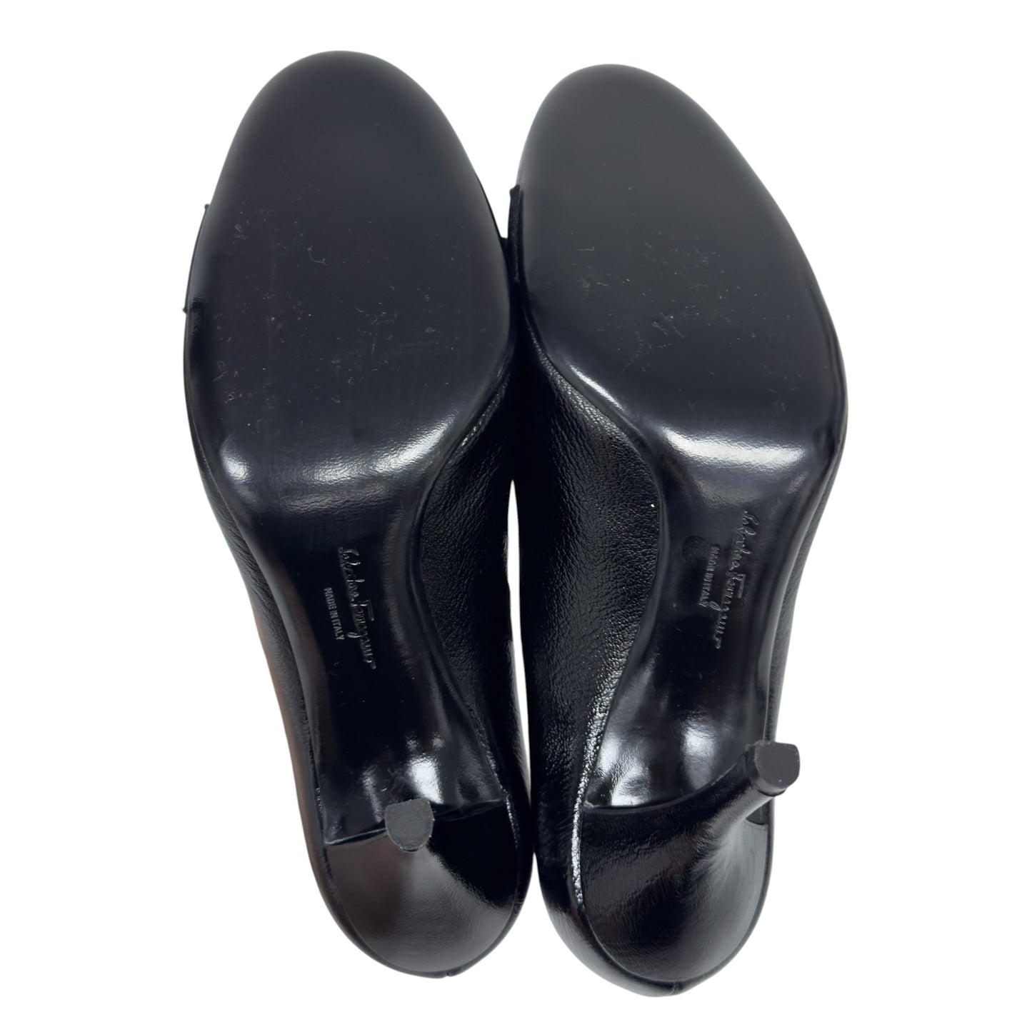 SALVATORE FERRAGAMO Vara 蝴蝶結 高踭鞋 80MM