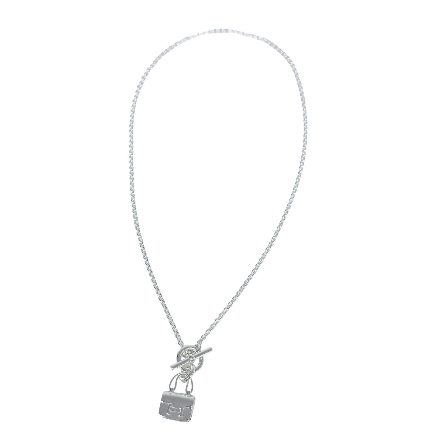 HERMES Amulettes Constance 康康 純銀 頸鏈