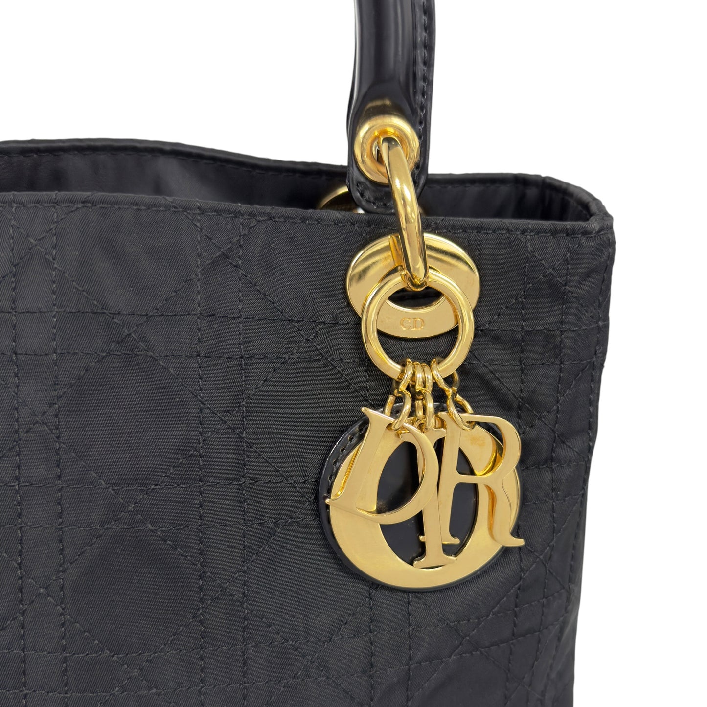 DIOR *自加帶＞送無品牌肩帶* 中古 Lady Dior 2用袋