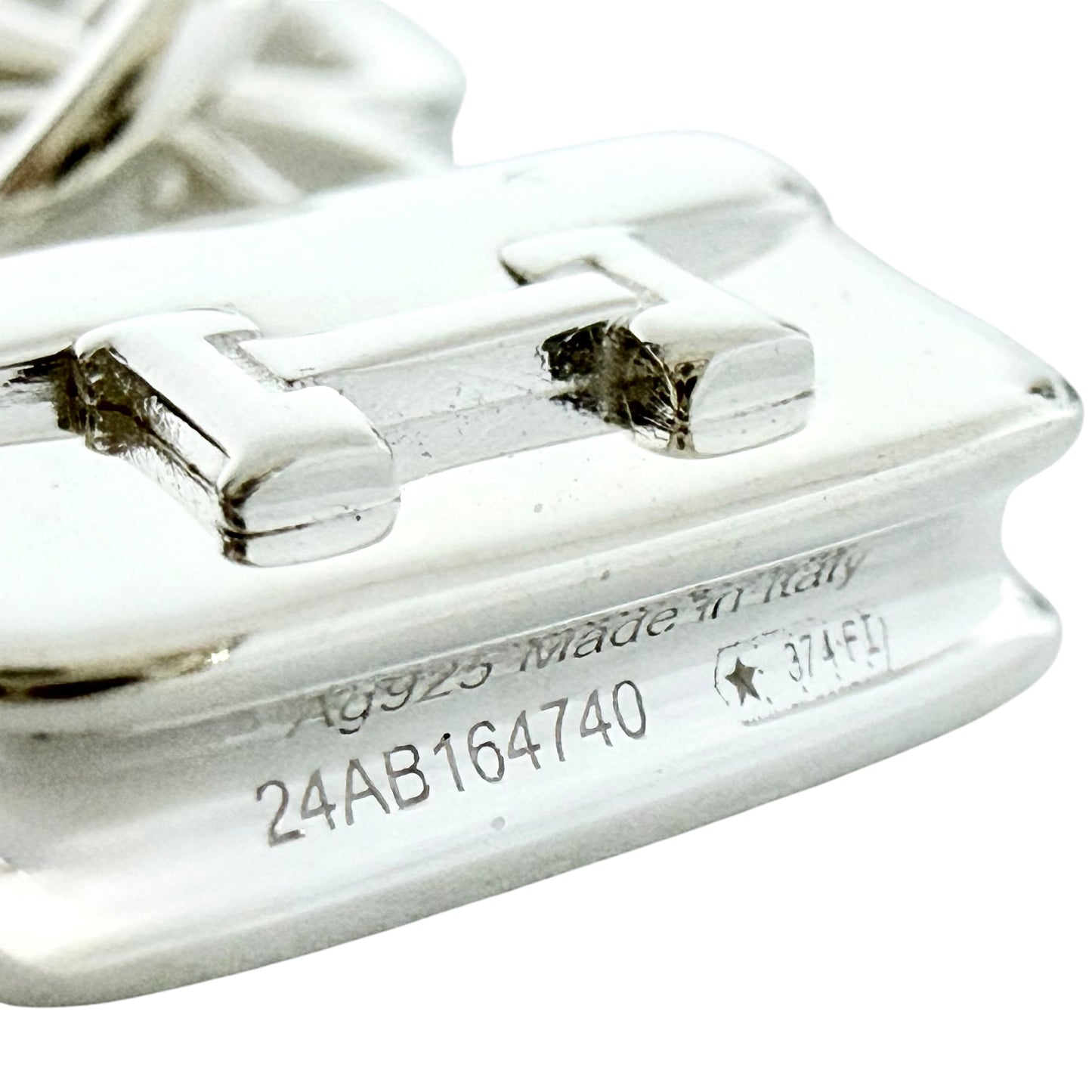 HERMES Amulettes Constance 康康 純銀 頸鏈