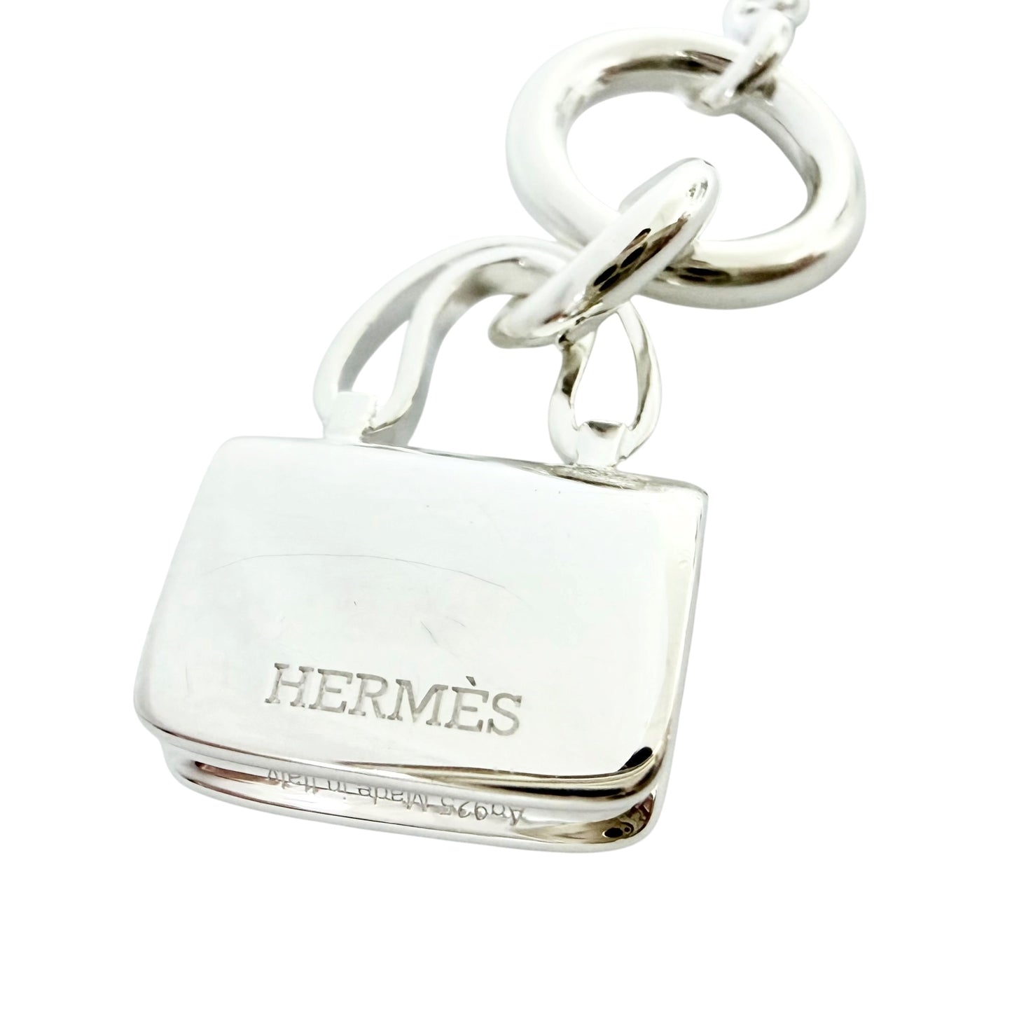 HERMES Amulettes Constance 康康 純銀 頸鏈