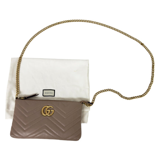 GUCCI GG Marmont 鏈條 斜揹袋
