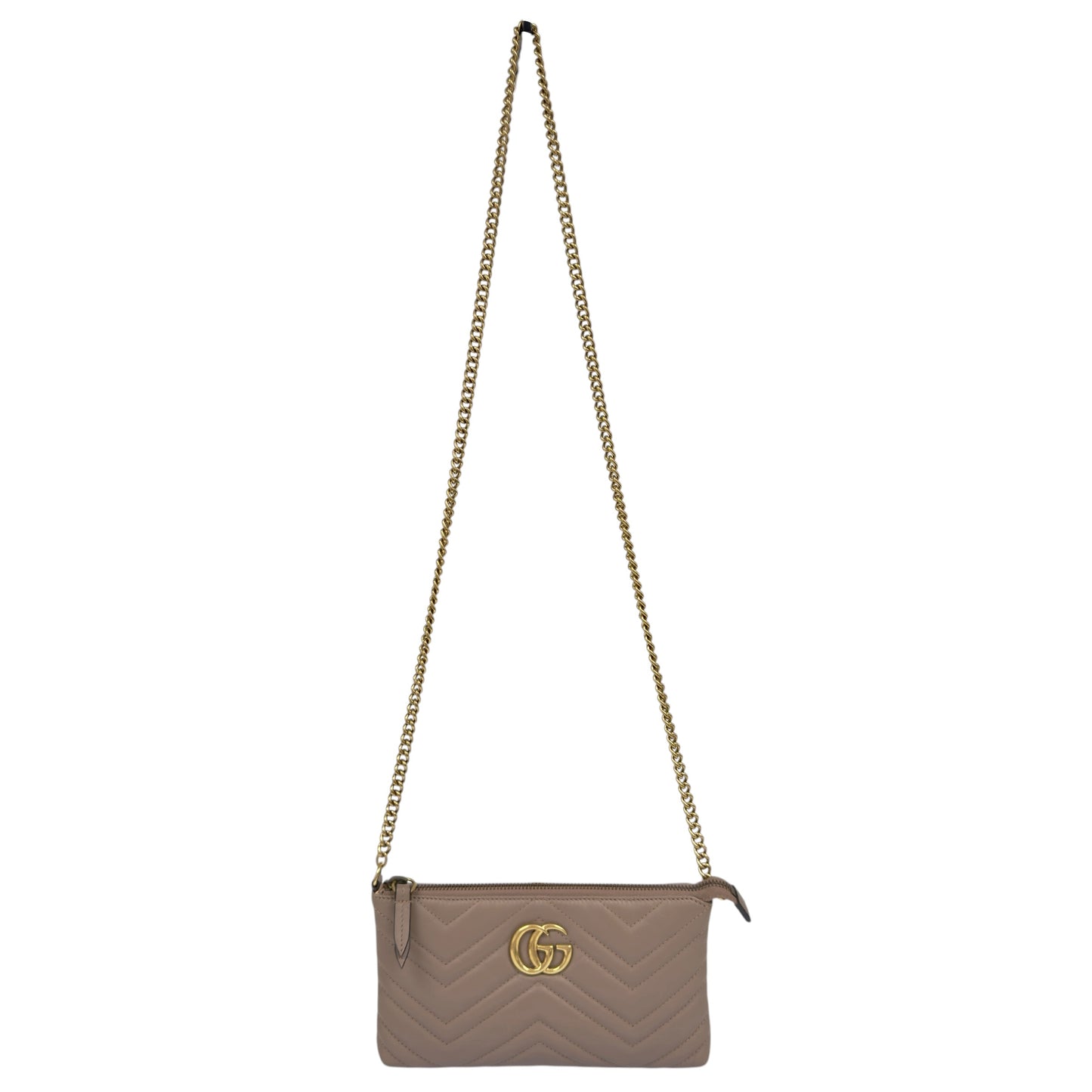 GUCCI GG Marmont 鏈條 斜揹袋