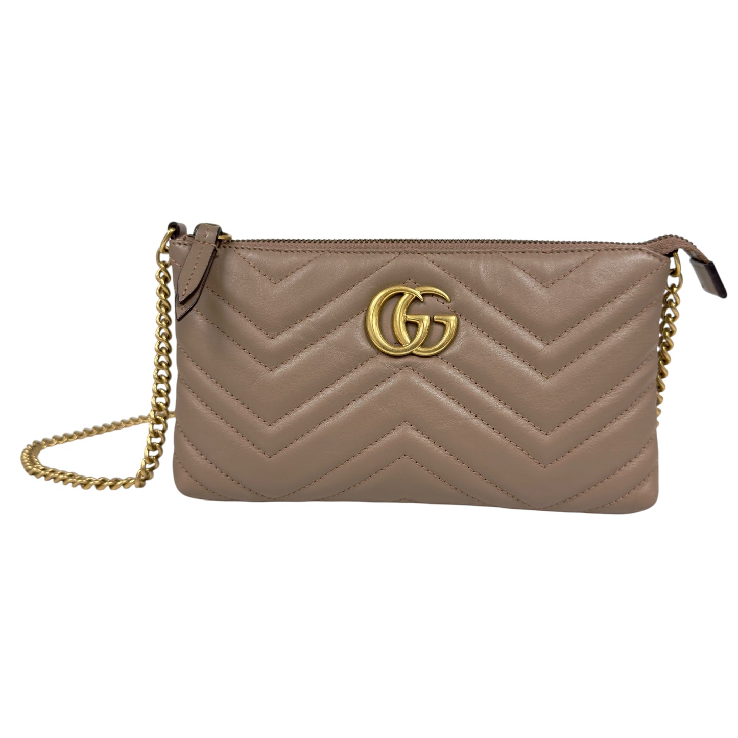 GUCCI GG Marmont 鏈條 斜揹袋