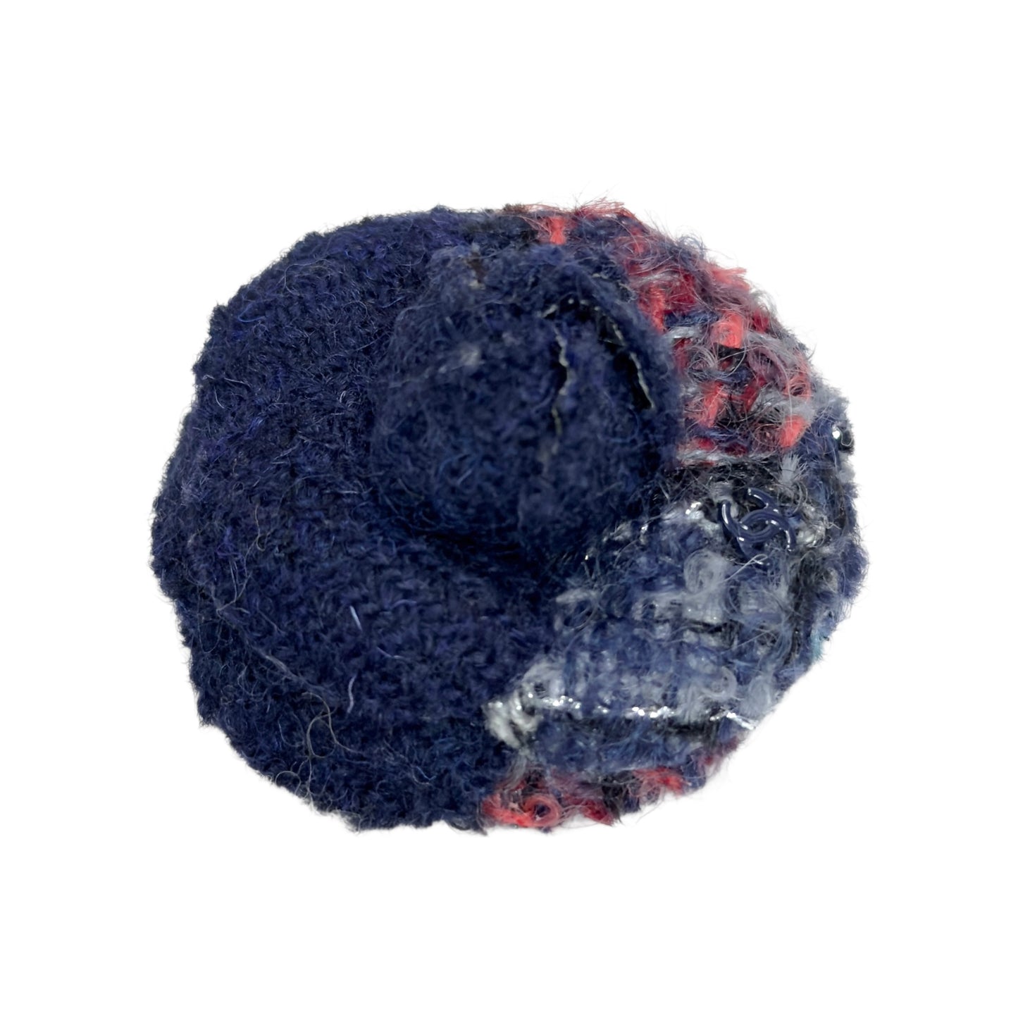 CHANEL CC 山茶花 粗花呢 胸針